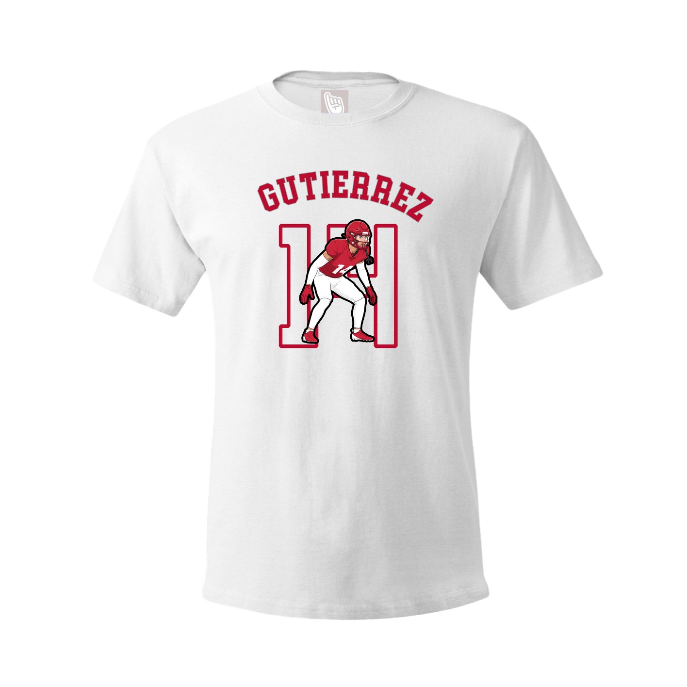 Youth Tee — Shirsey Arch in White