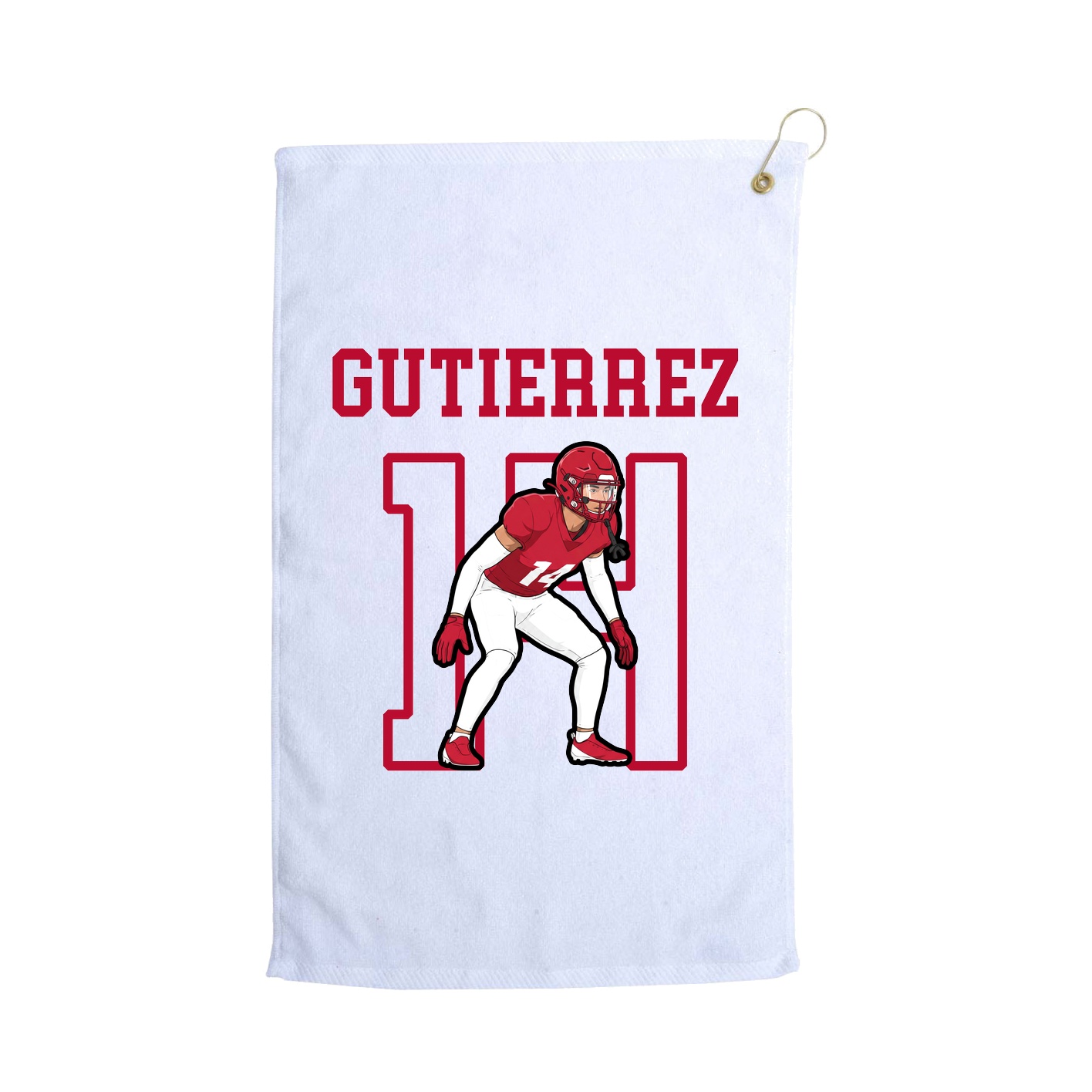 Golf Towel — Shirsey in White
