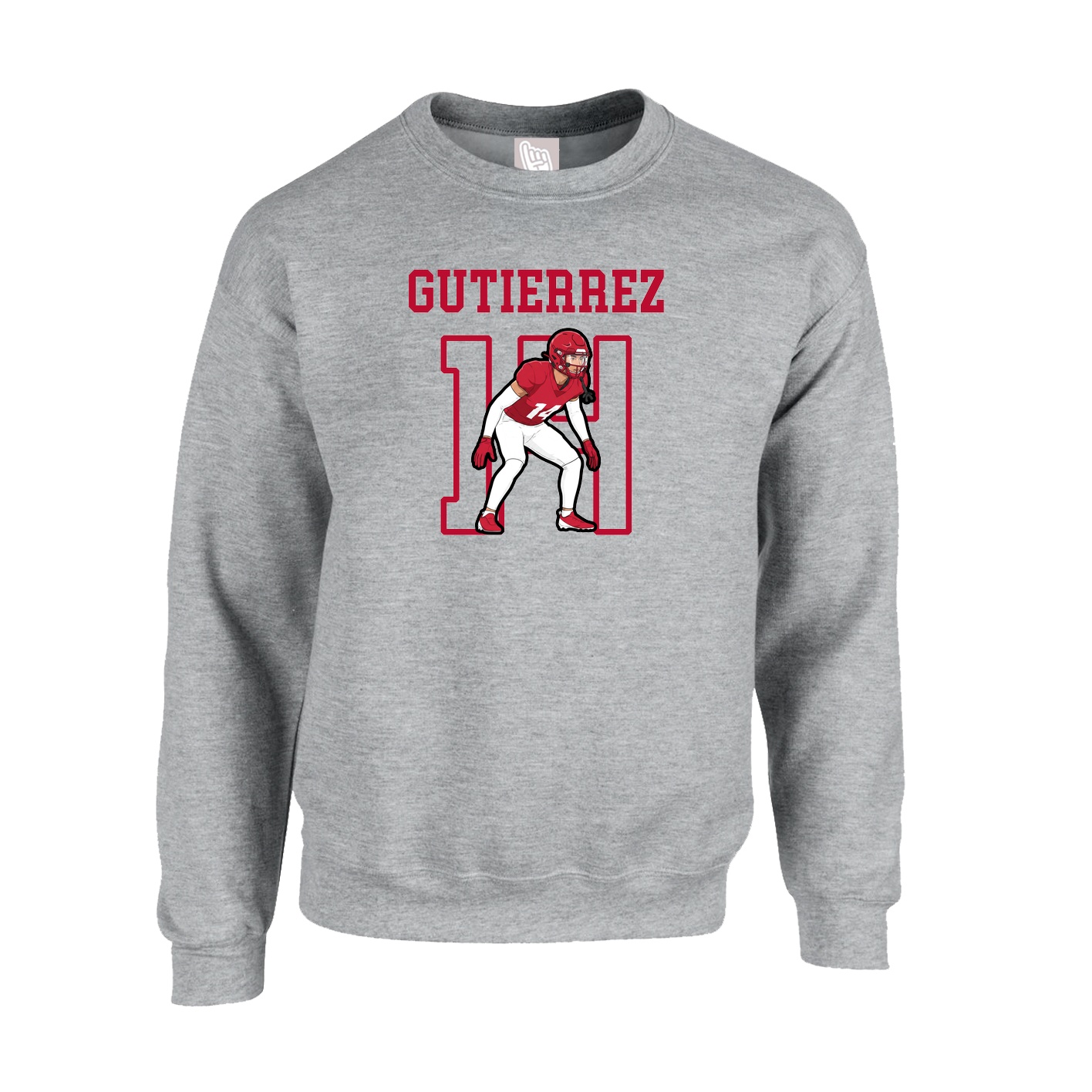 Fleece Crew — Shirsey in Grey