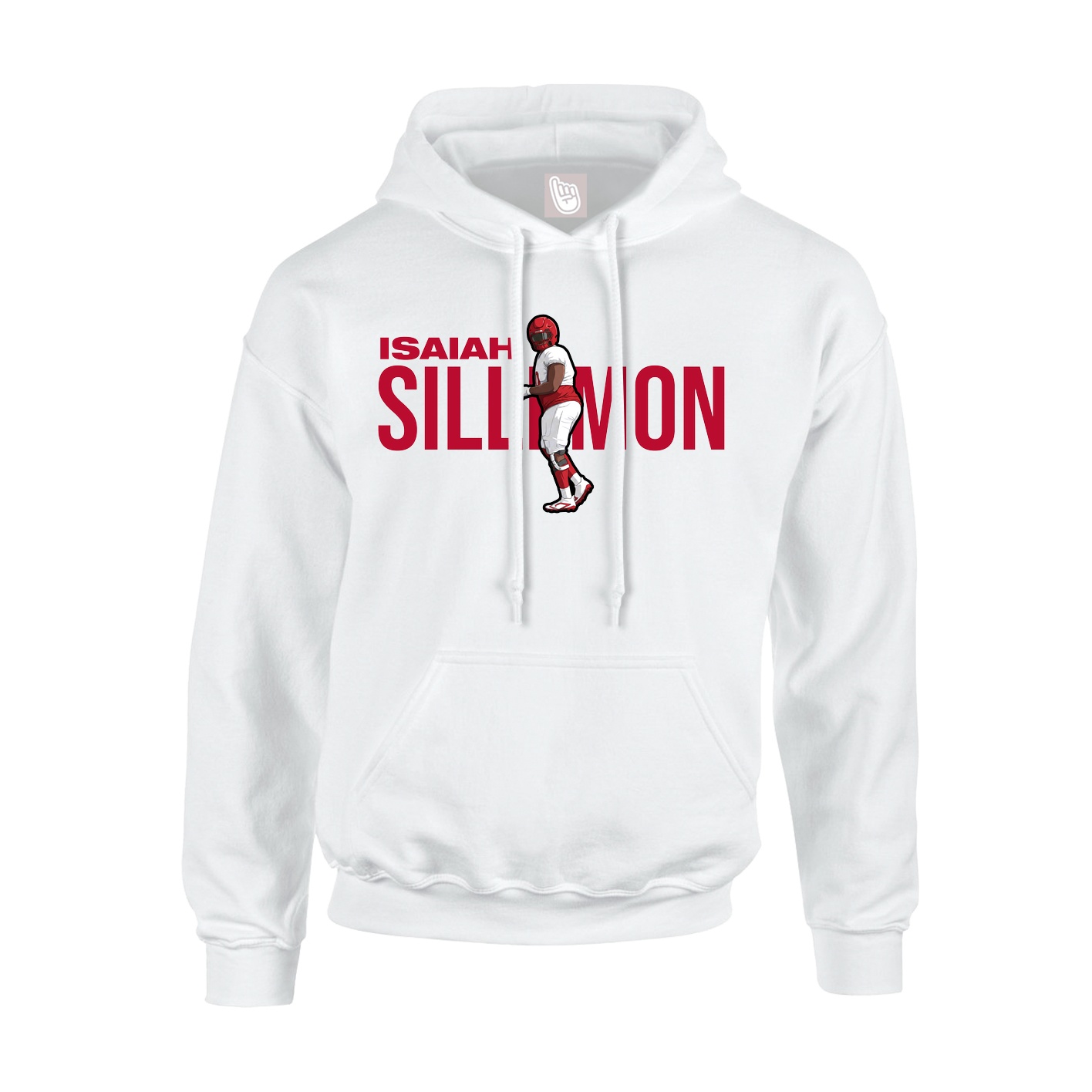 Hoodie — Player Name in White