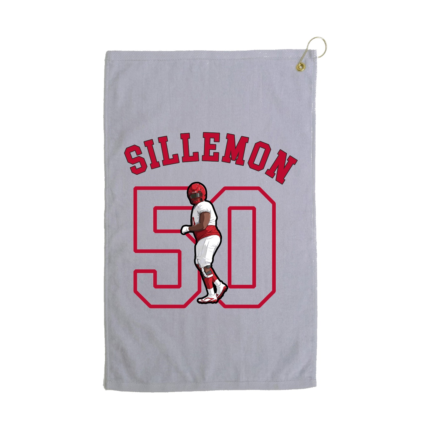 Golf Towel — Shirsey Arch in Grey