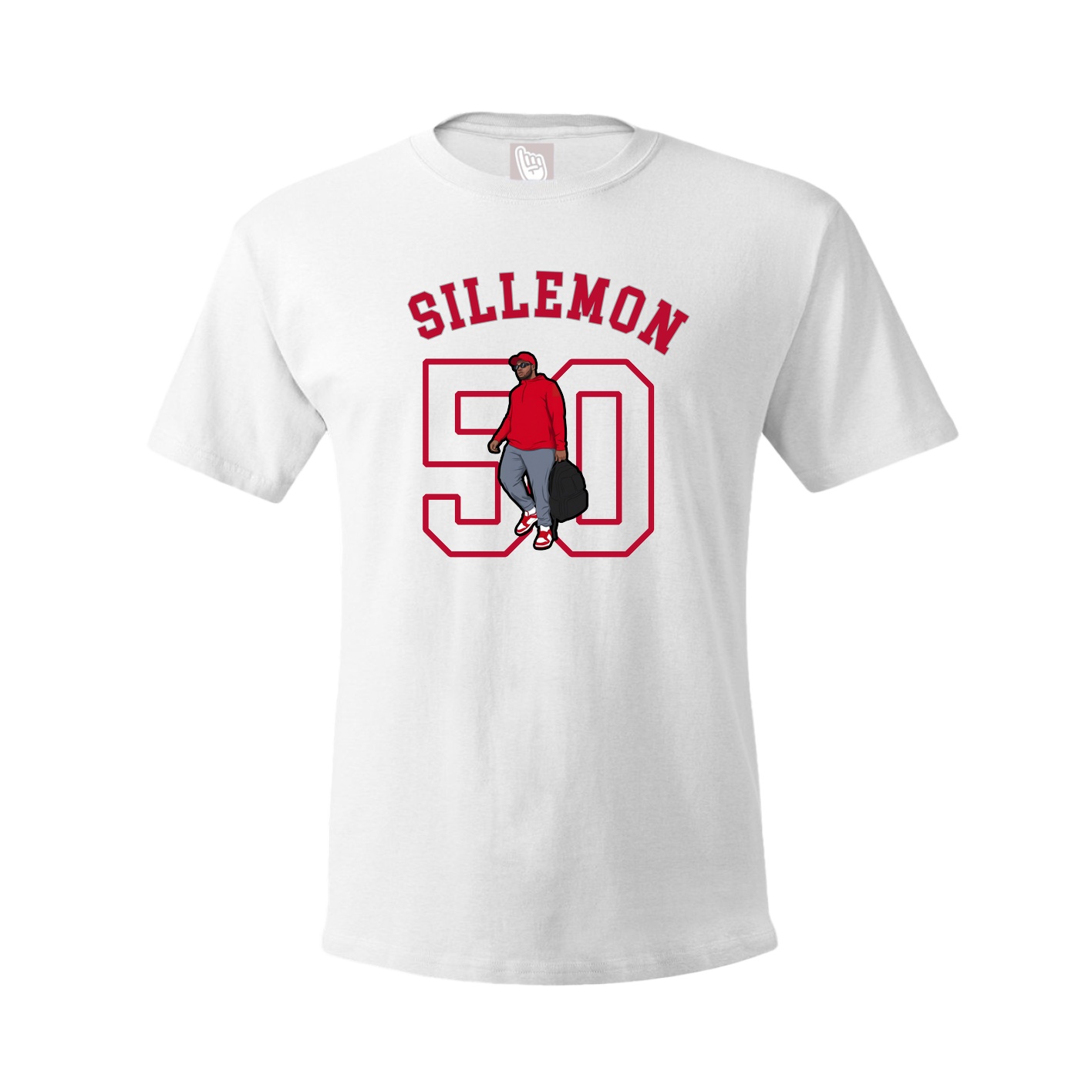 Youth Tee — Shirsey Arch in White