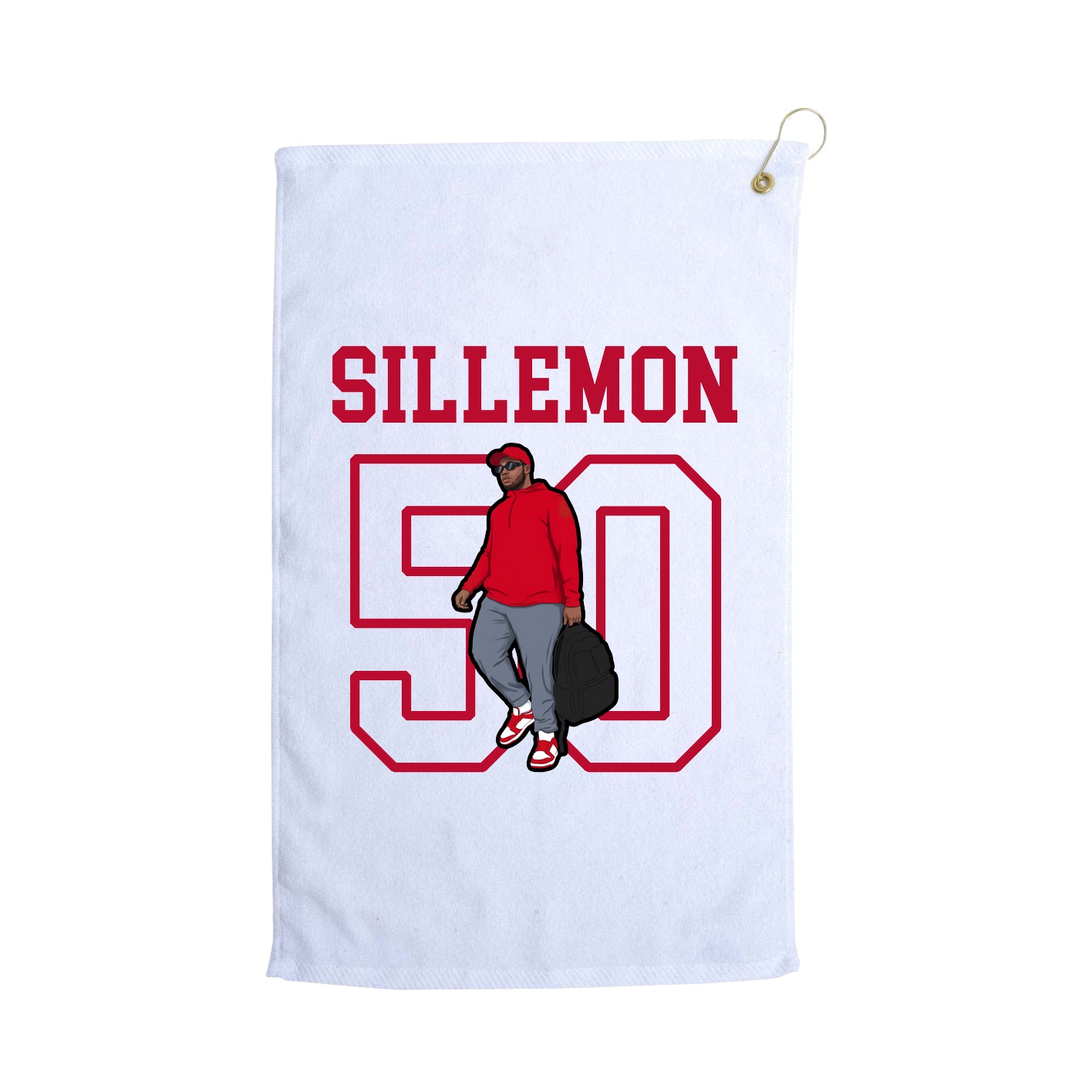 Golf Towel — Shirsey in White