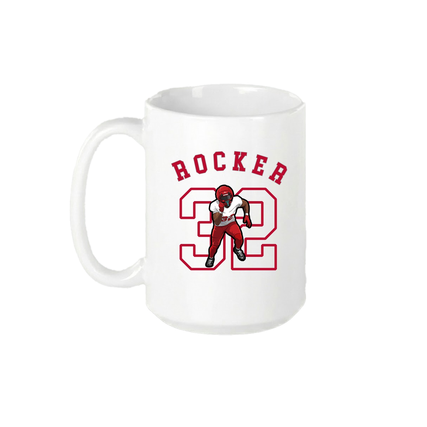 15oz Coffee Mug — Shirsey Arch in White
