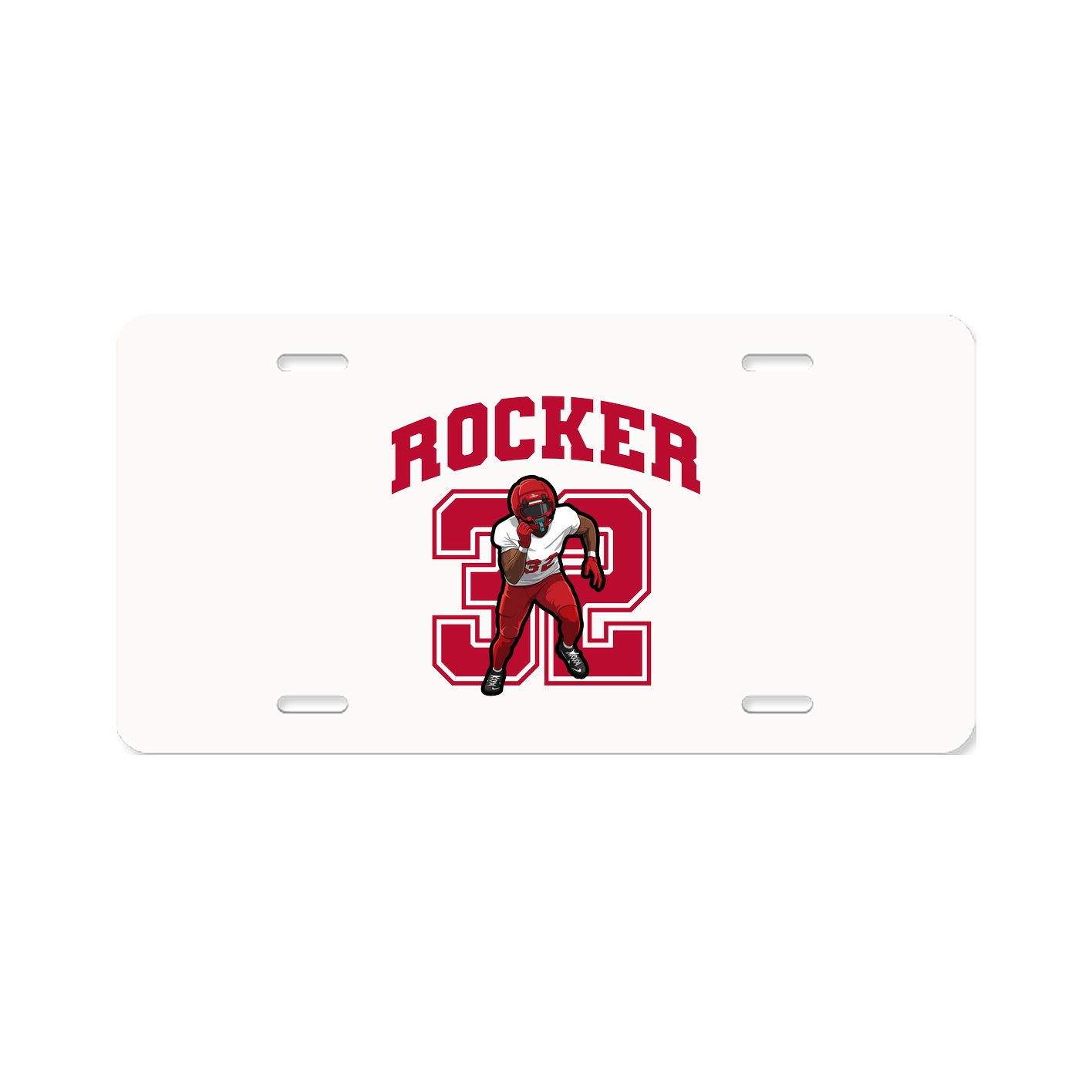 License Plate — Number in Classic