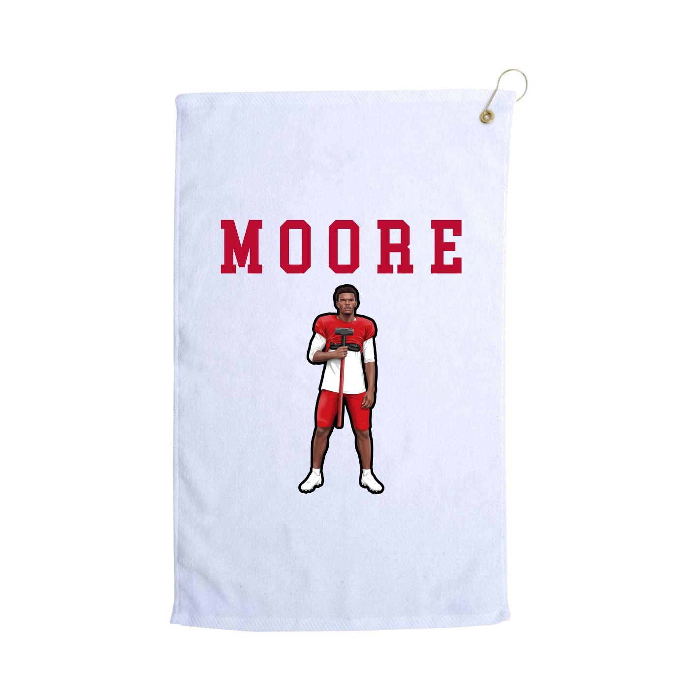 Golf Towel — Shirsey in White