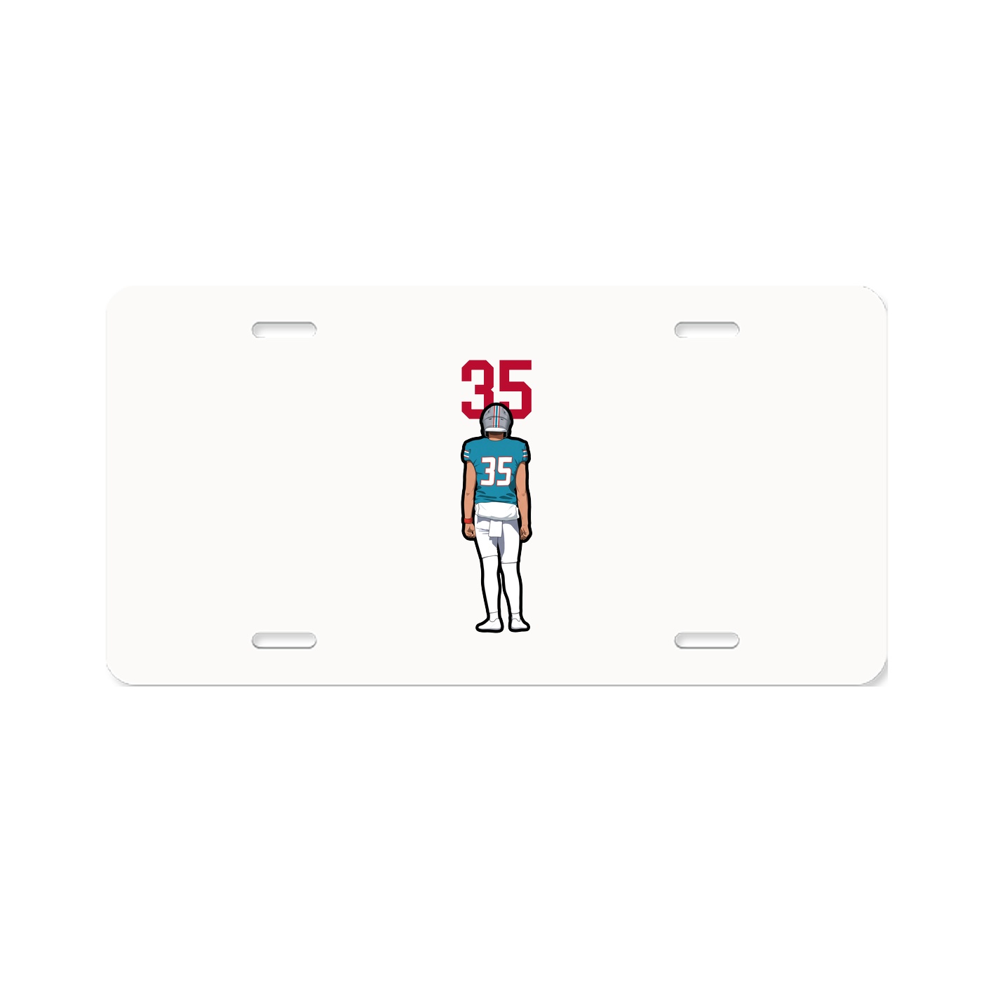 Aluminum License Plate