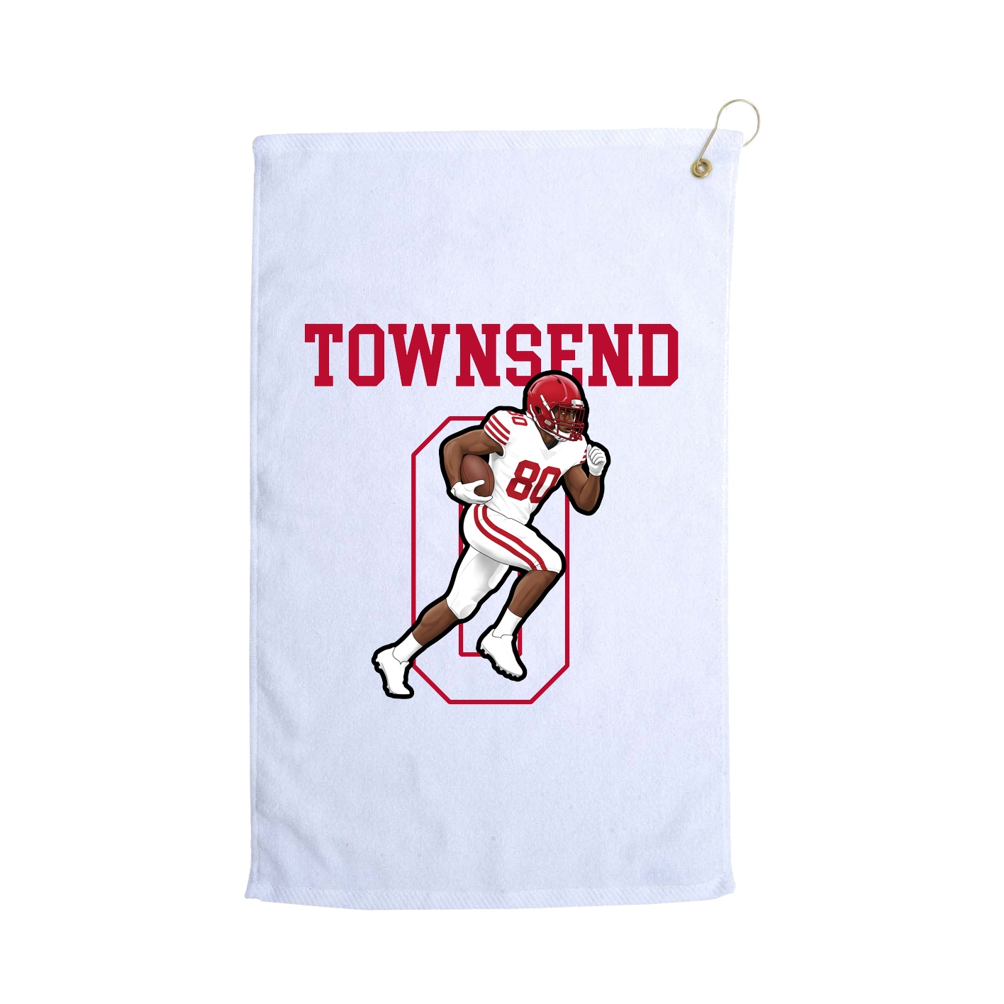 Golf Towel — Shirsey in White