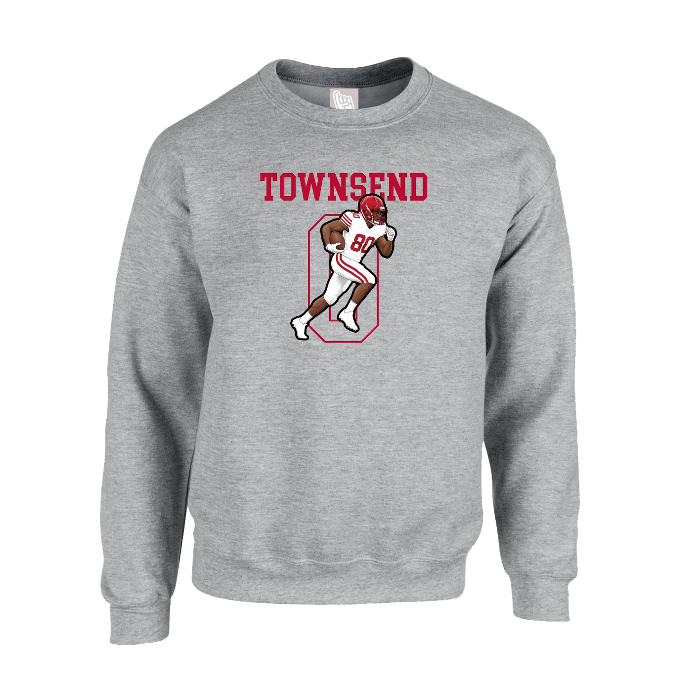 Fleece Crew — Shirsey in Grey