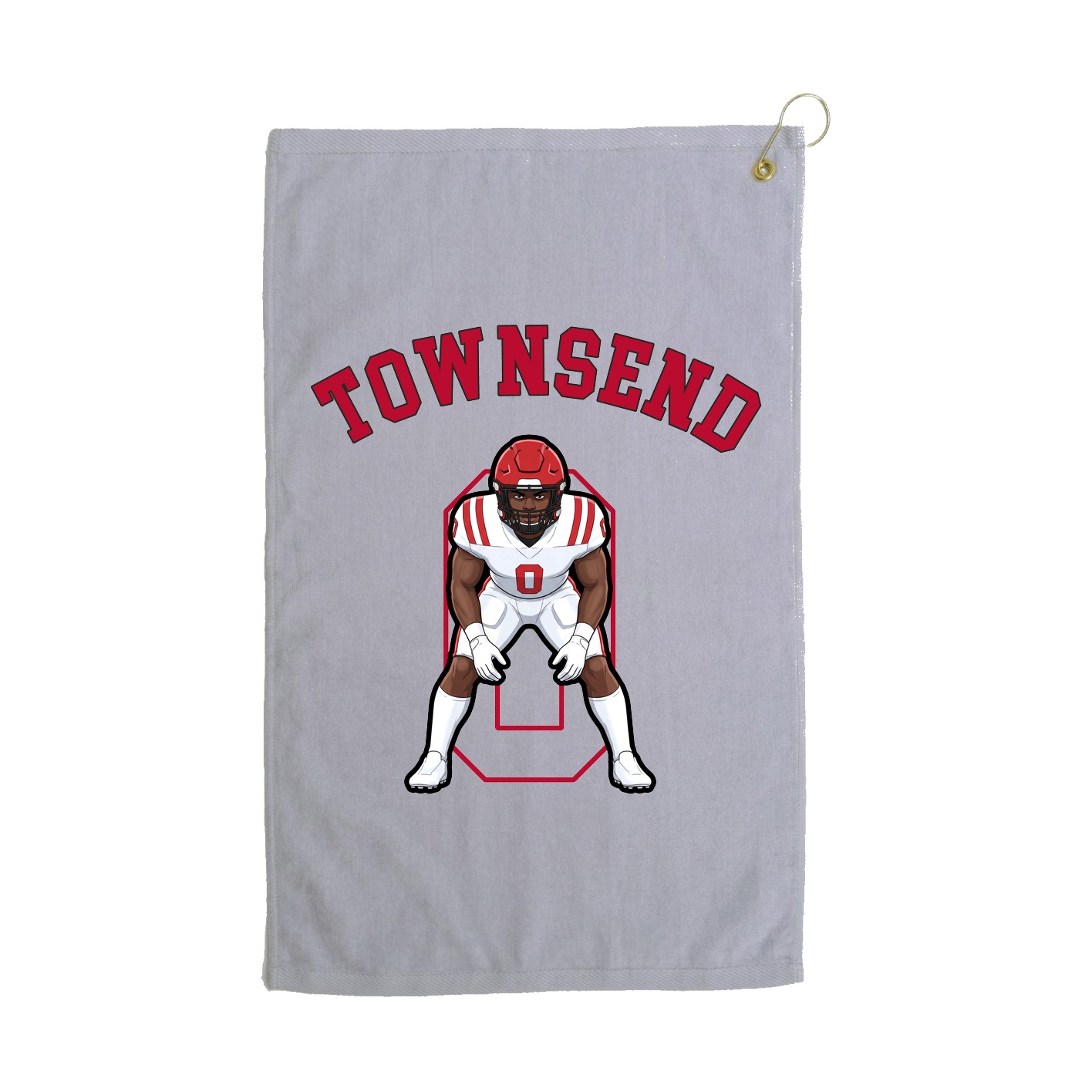 Golf Towel — Shirsey Arch in Grey