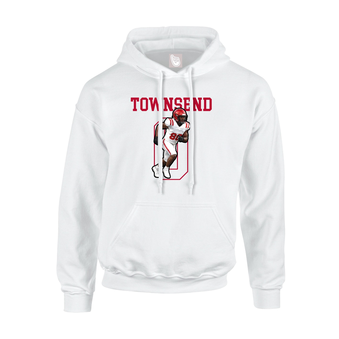 Youth Hoodie — Shirsey in White