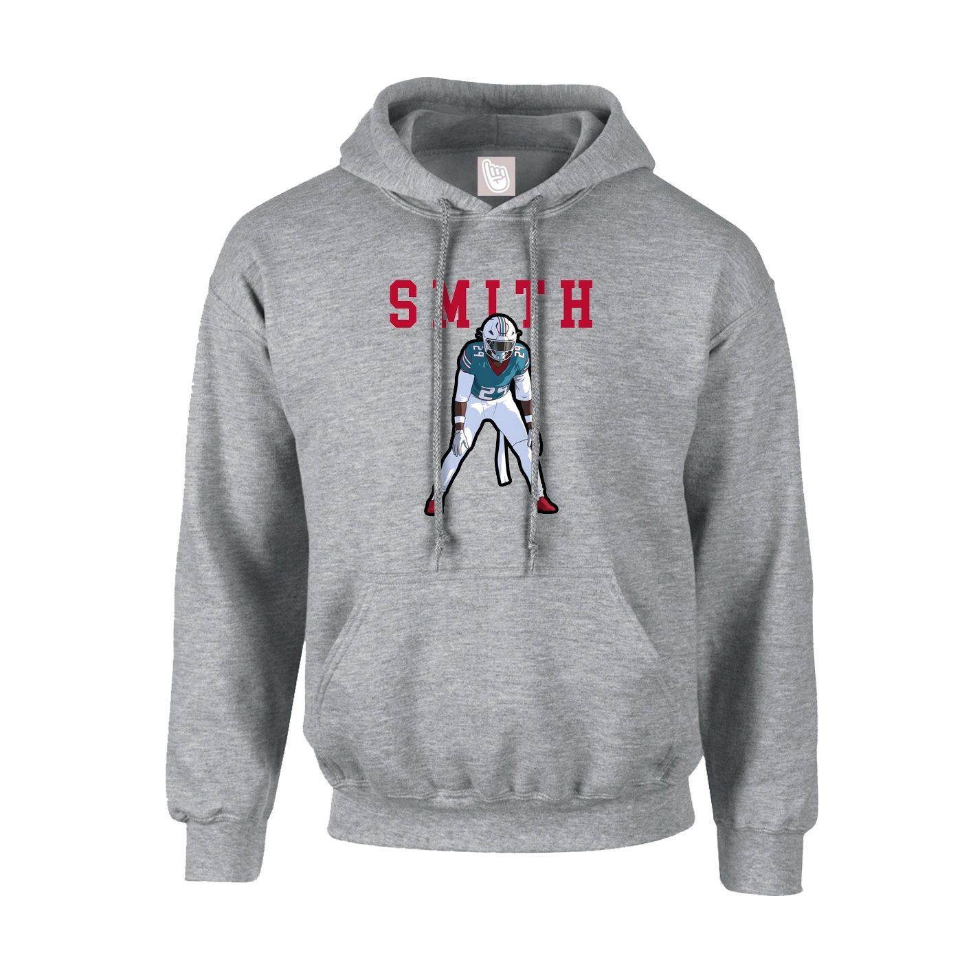 Hoodie — Shirsey in Grey