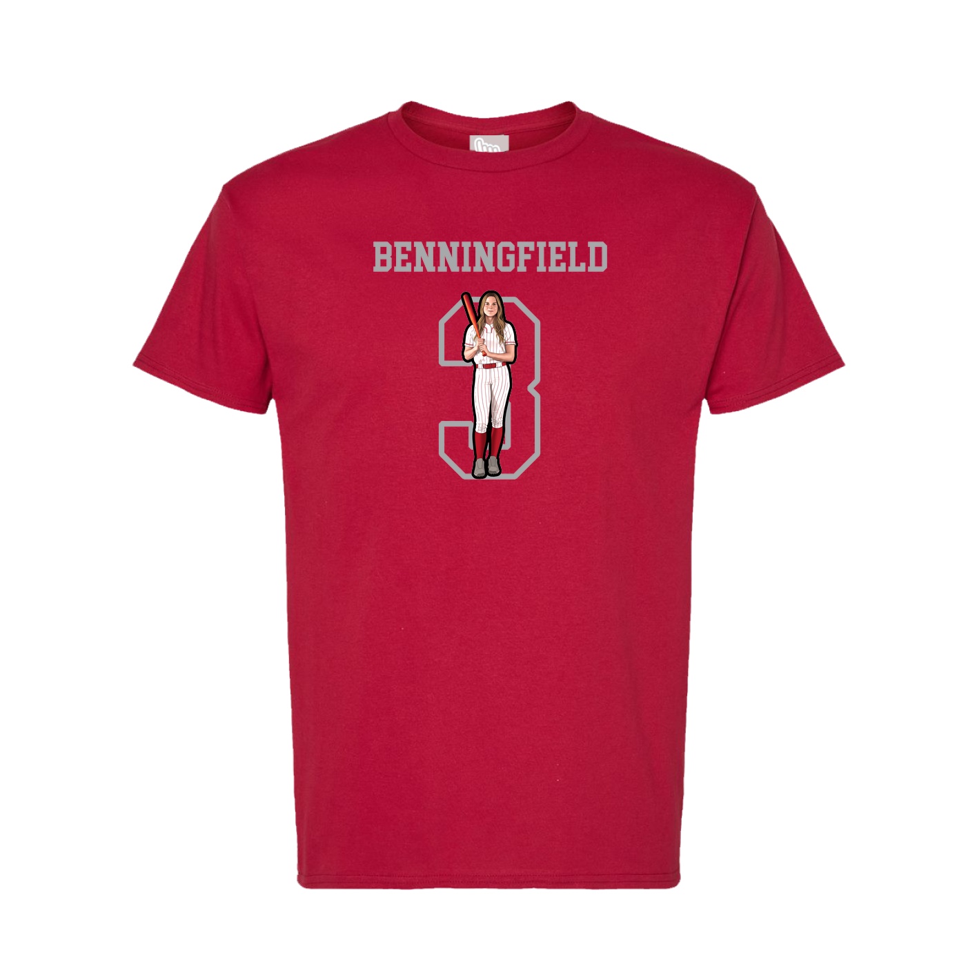 Tee — Shirsey in Crimson