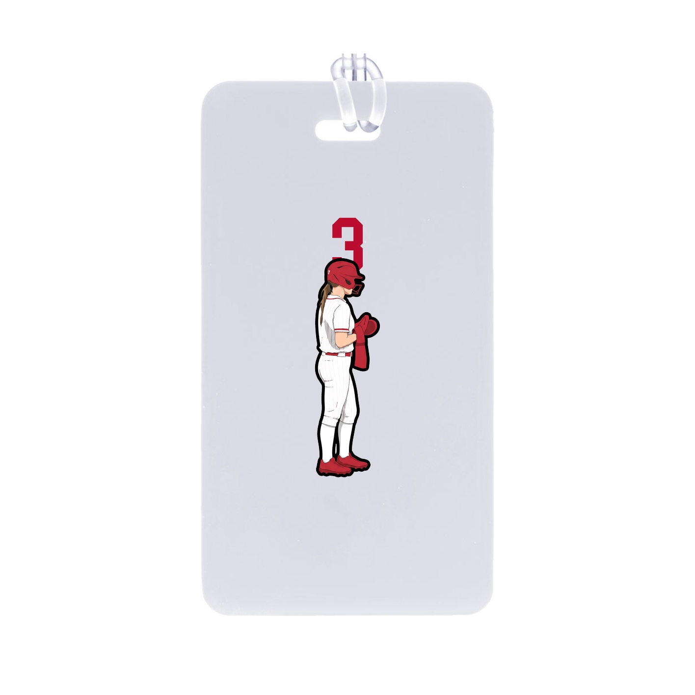 Bag Tag — Number Top in Classic