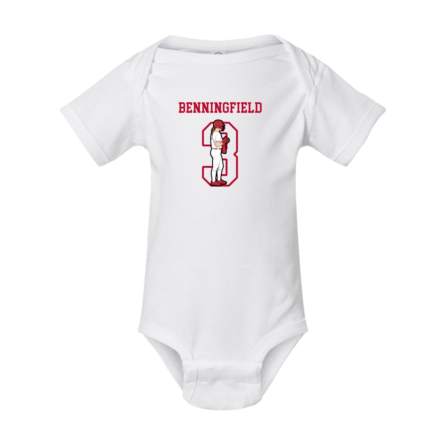 Baby Onesie — Shirsey in White