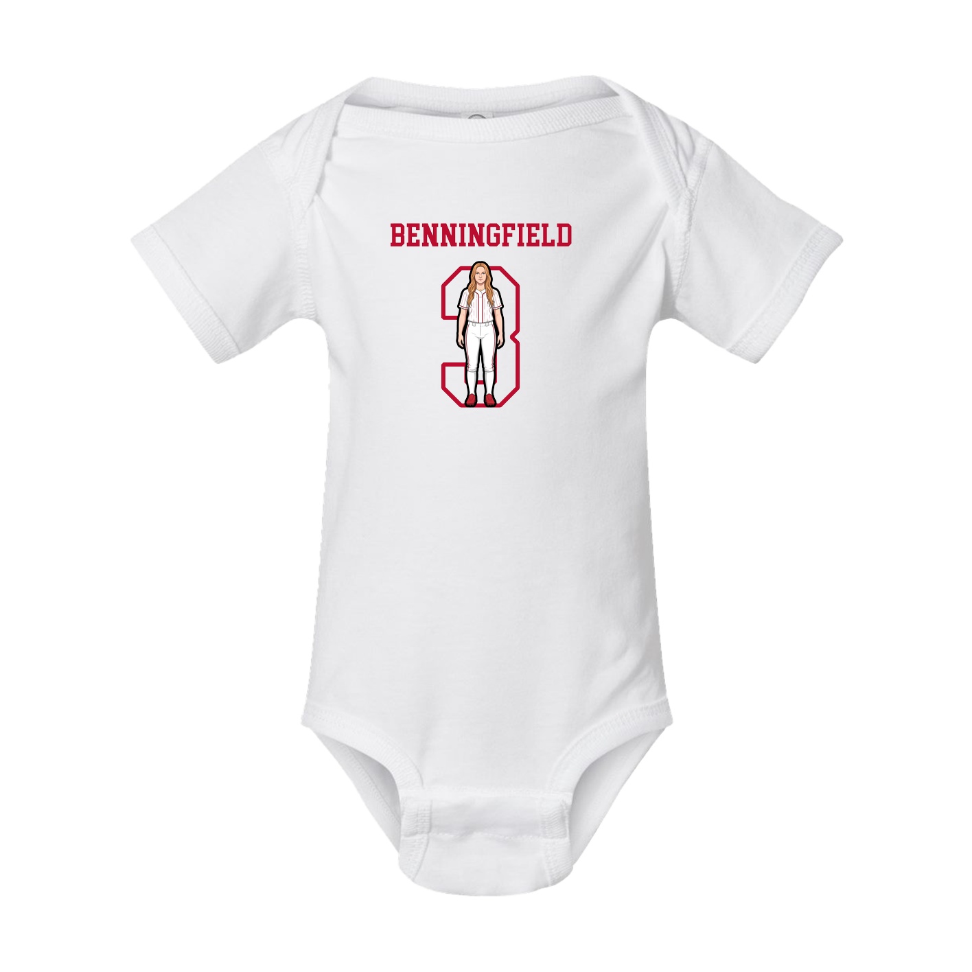 Baby Onesie — Shirsey in White