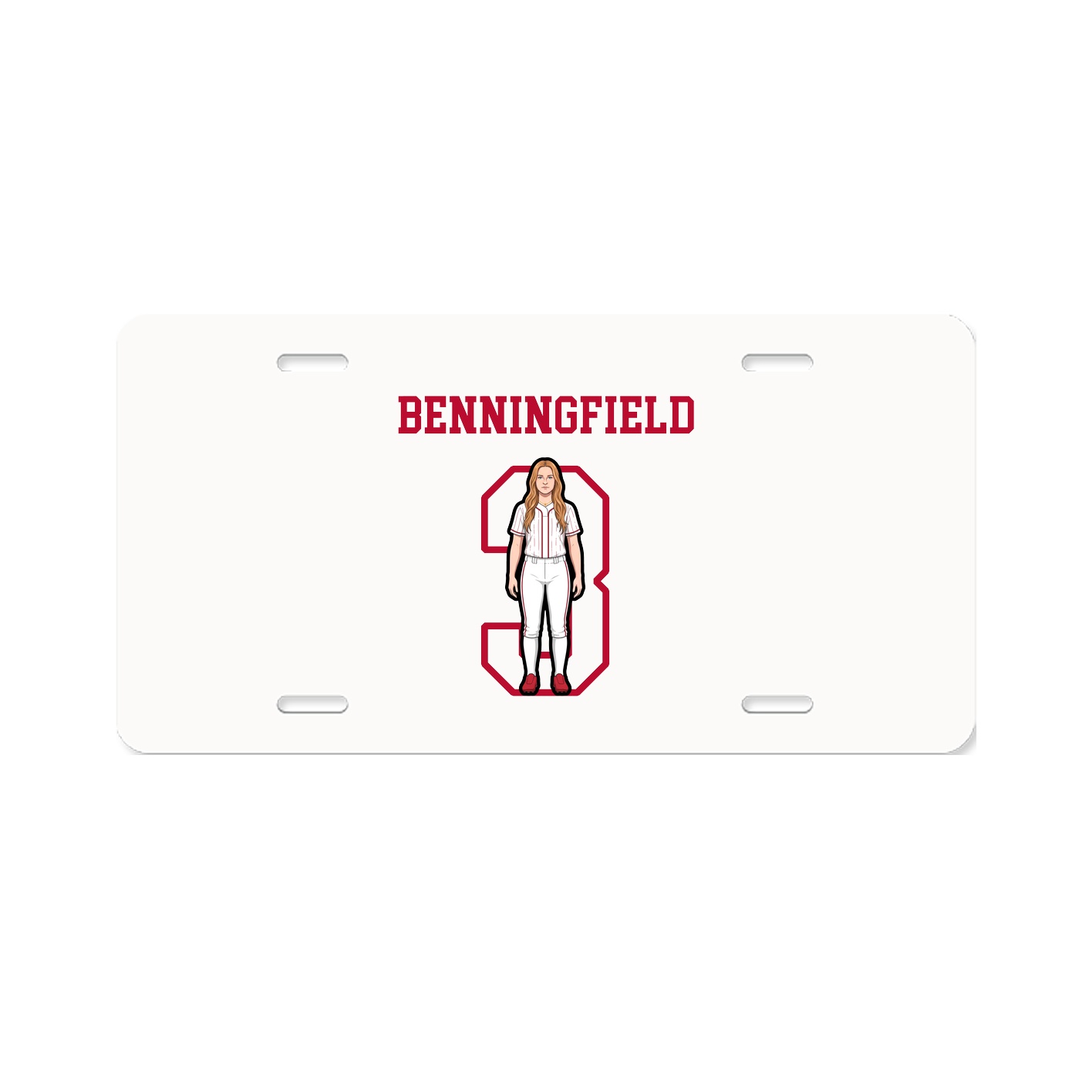 Aluminum License Plate