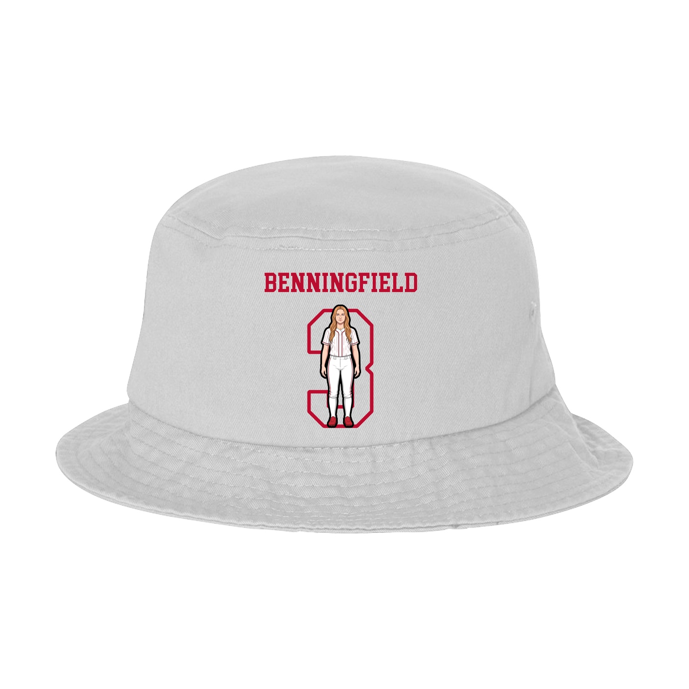 Bucket Cap — Shirsey in White