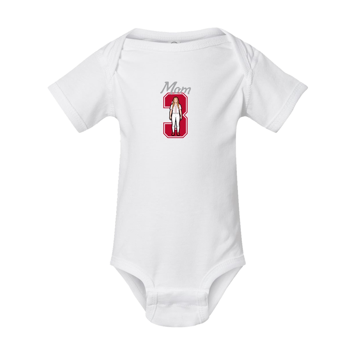 Baby Onesie — Mothers Day Shirsey in White
