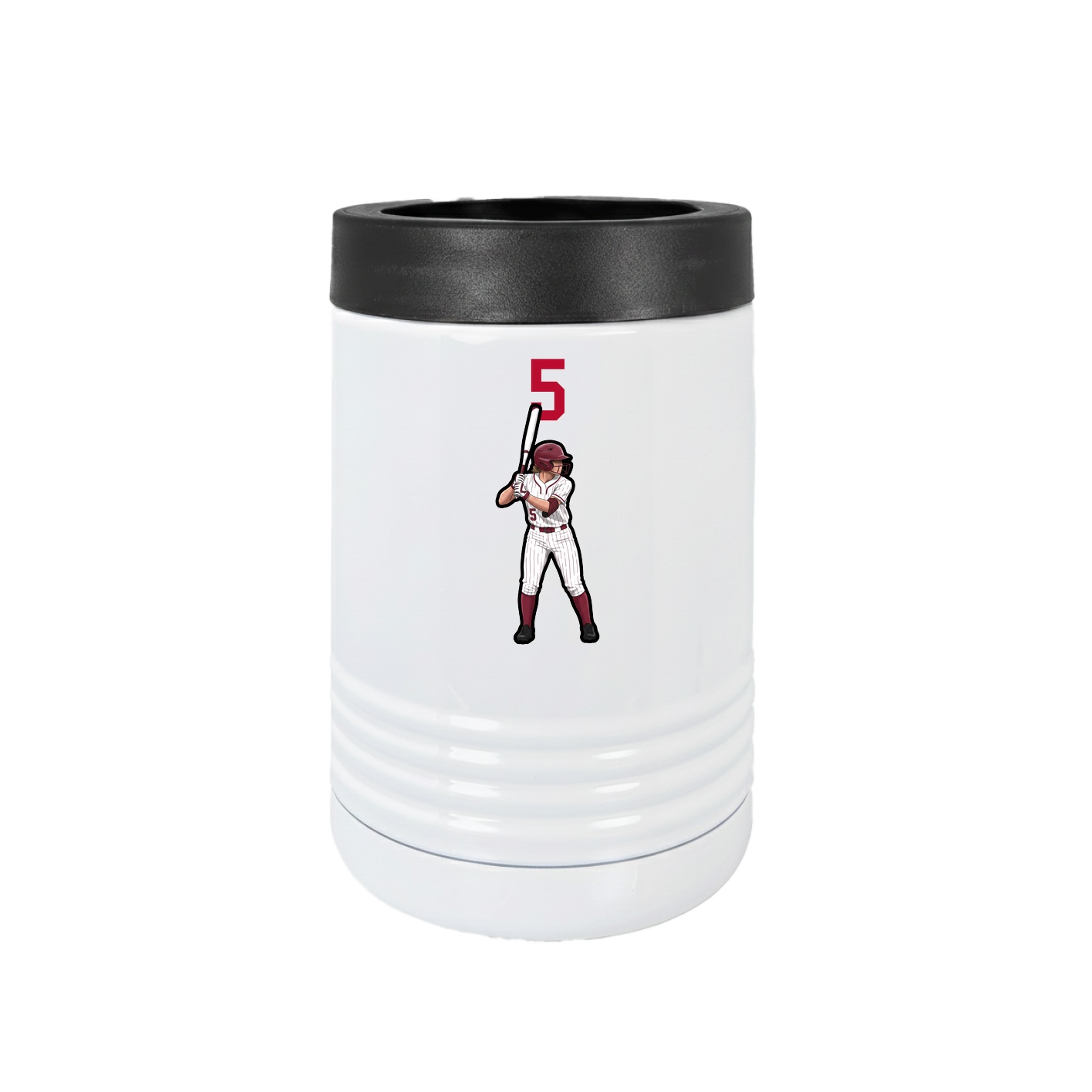 Beverage Holder — Number Top in White