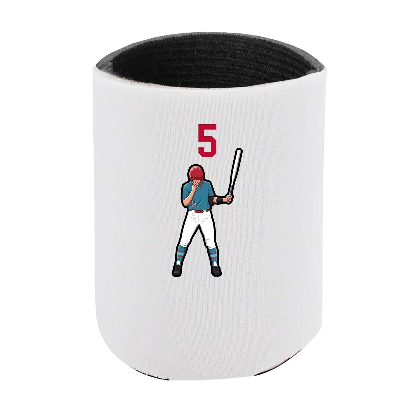 Can Holder — Number Top in White
