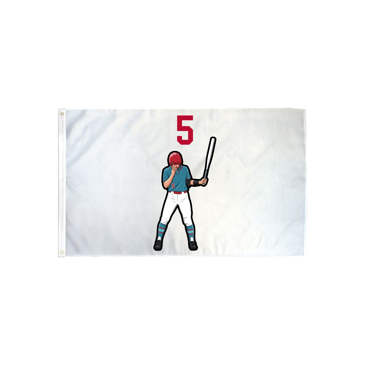 3x5 Flag — Number Top in Classic