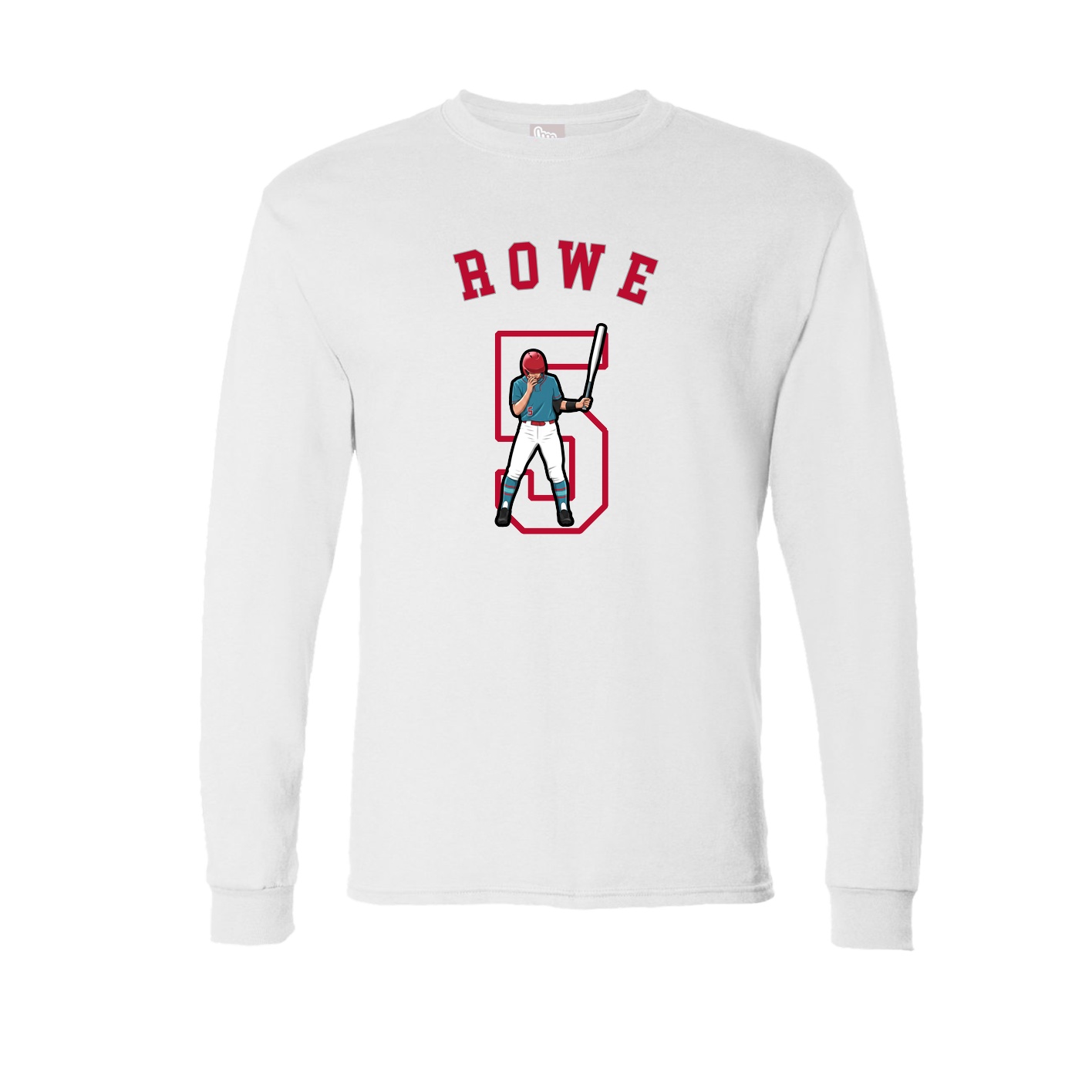 Long Sleeve Tee — Shirsey Arch in White