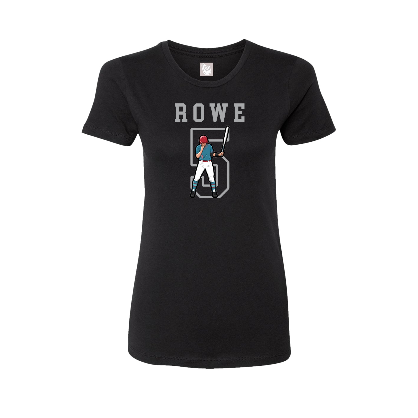 Fitted Women's Tee — Shirsey in Black