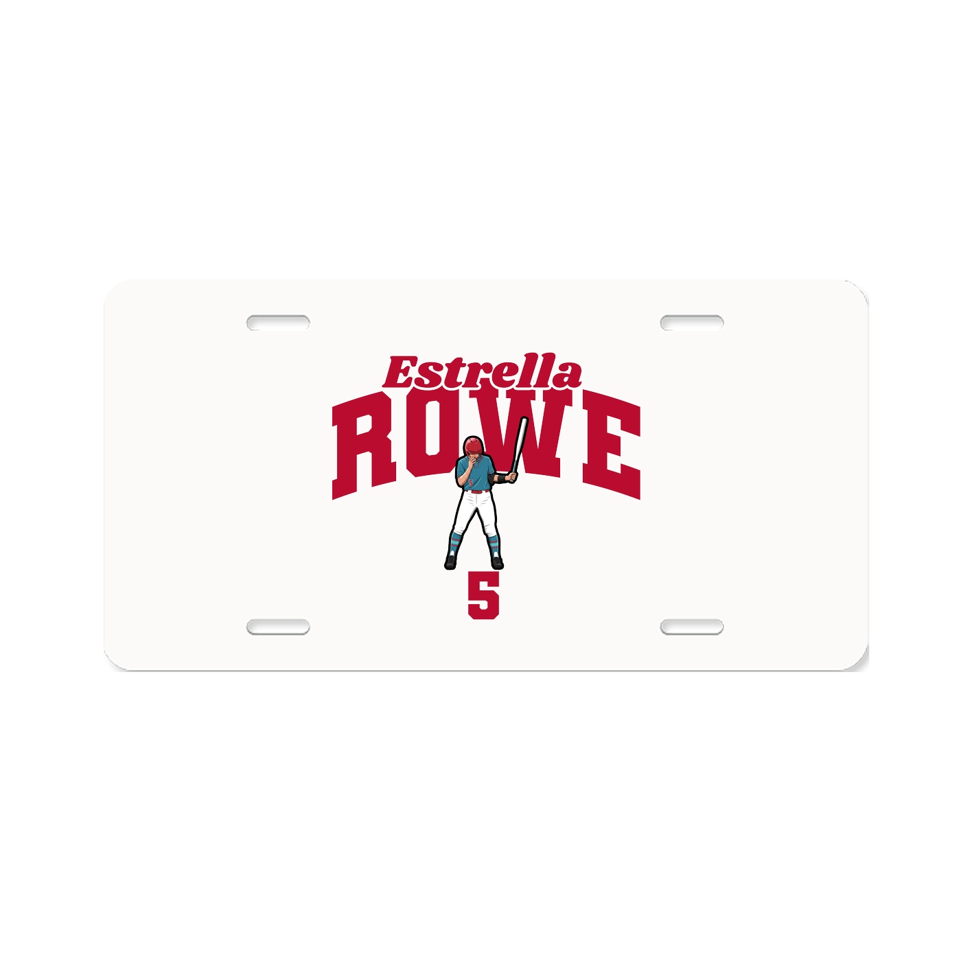 License Plate — Signature Arch in Classic