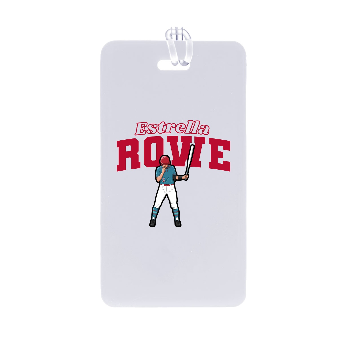 Bag Tag — Name Arch in Classic