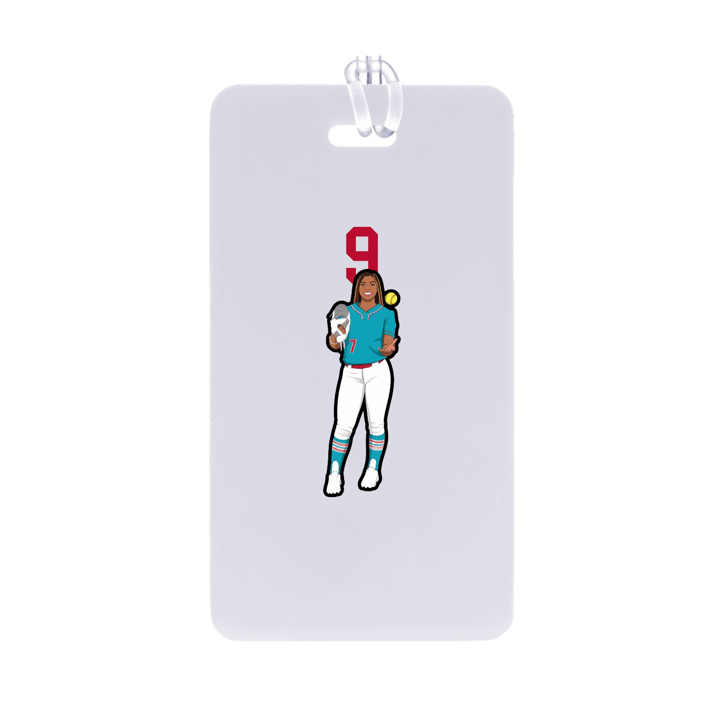 Bag Tag — Number Top in Classic
