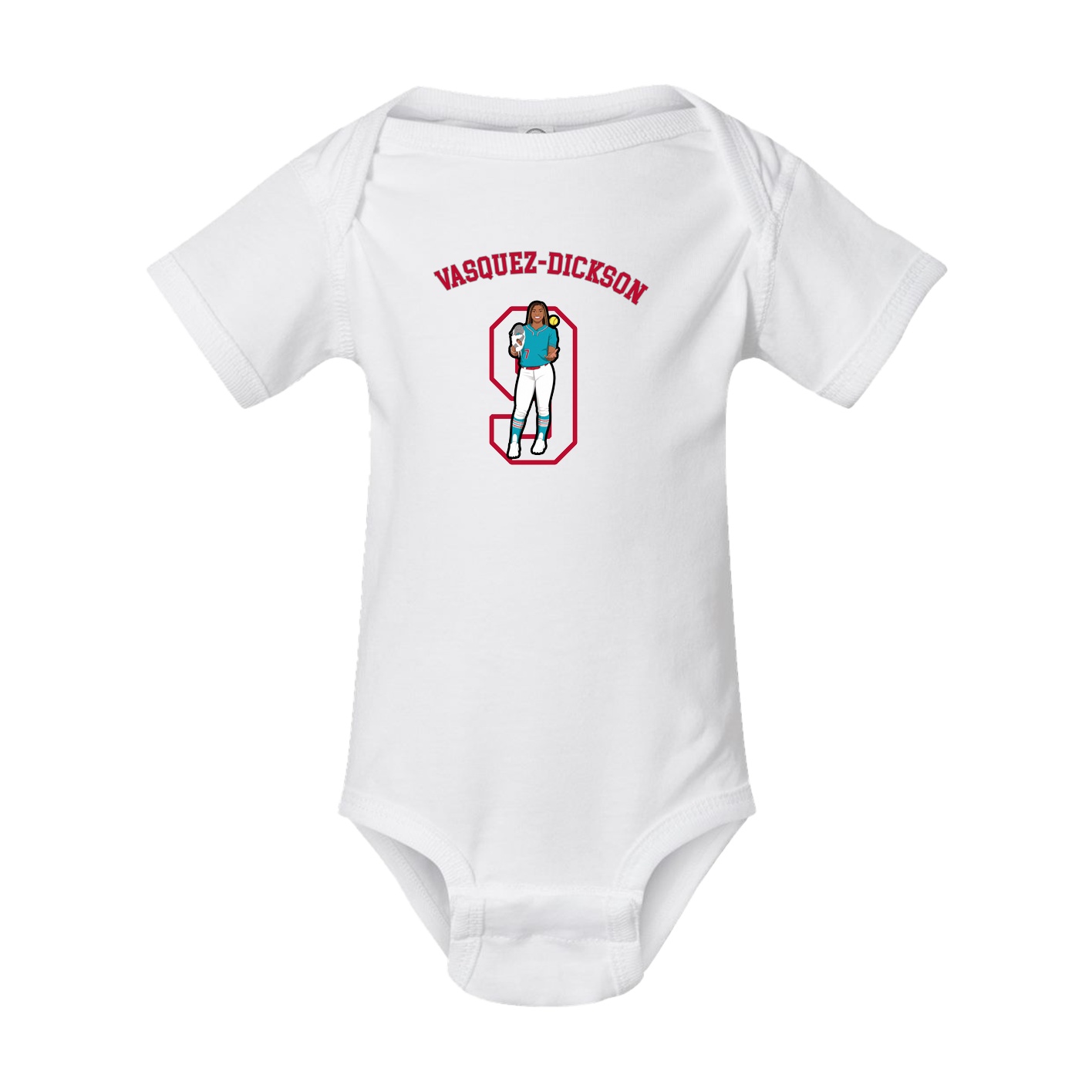 Baby Onesie — Shirsey Arch in White