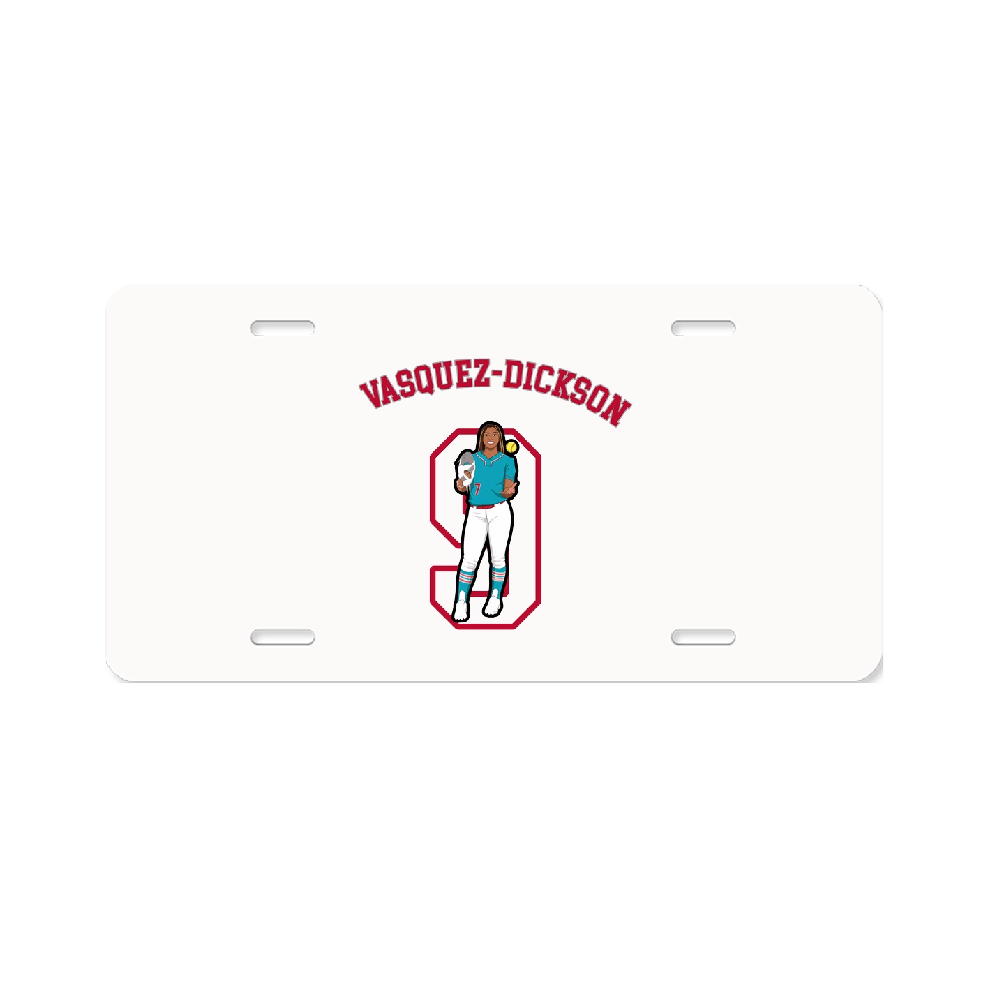 License Plate — Shirsey Arch in Classic