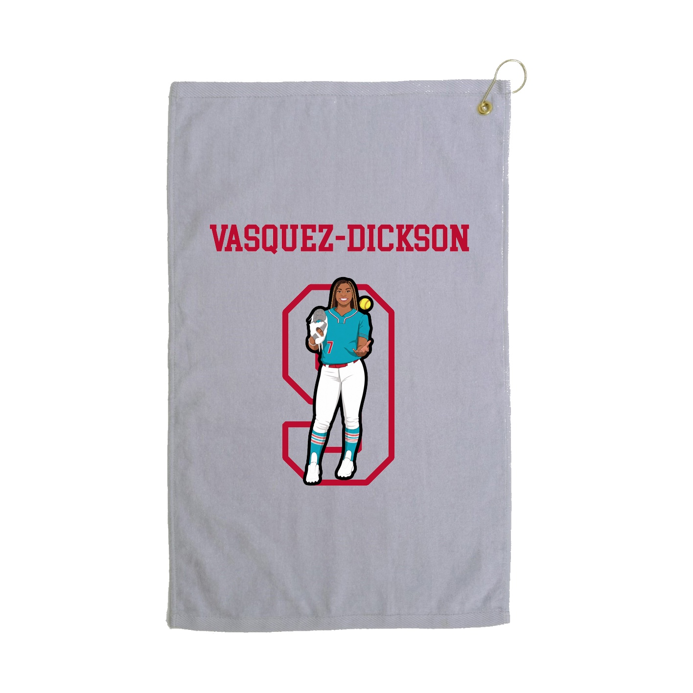 Golf Towel — Shirsey in Grey