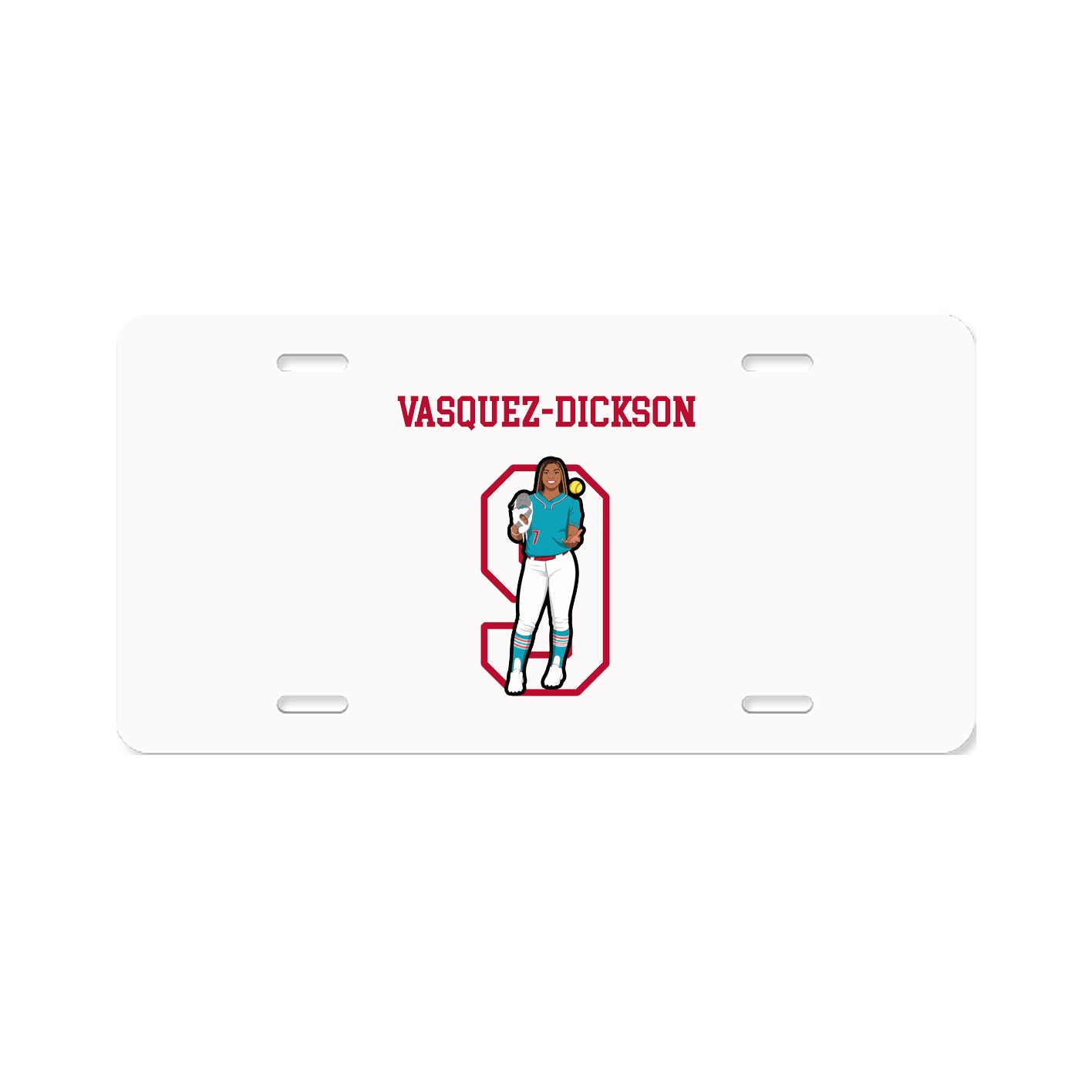 License Plate — Shirsey in Classic