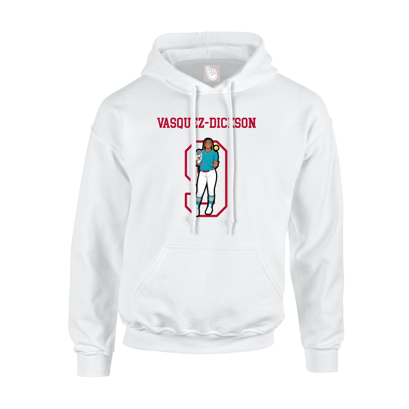 Youth Hoodie — Shirsey in White