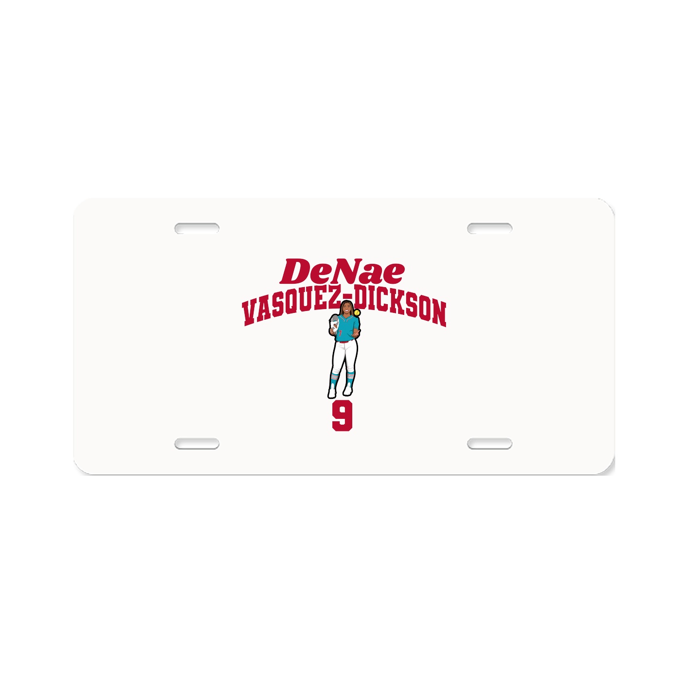License Plate — Signature Arch in Classic