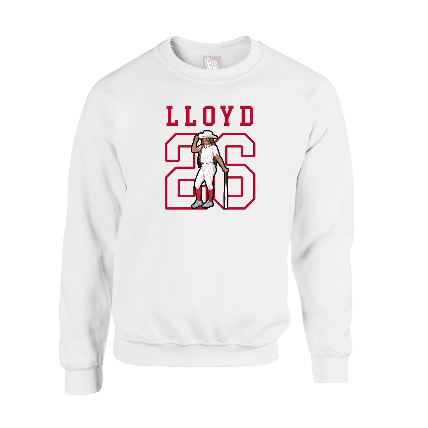 Fleece Crew — Shirsey in White