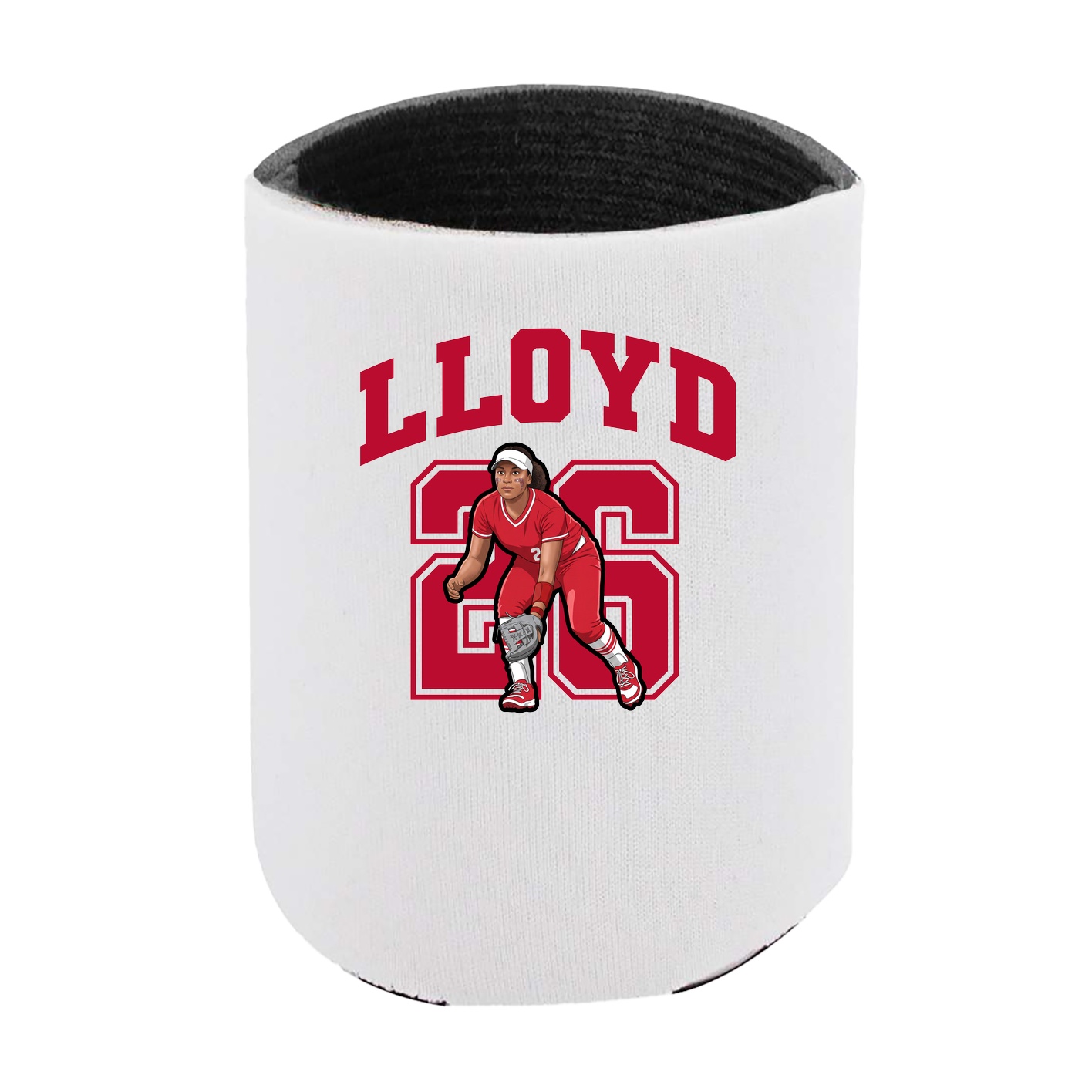 Can Holder — Number in White