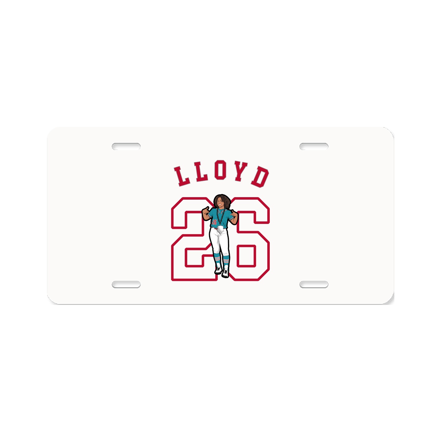 License Plate — Shirsey Arch in Classic