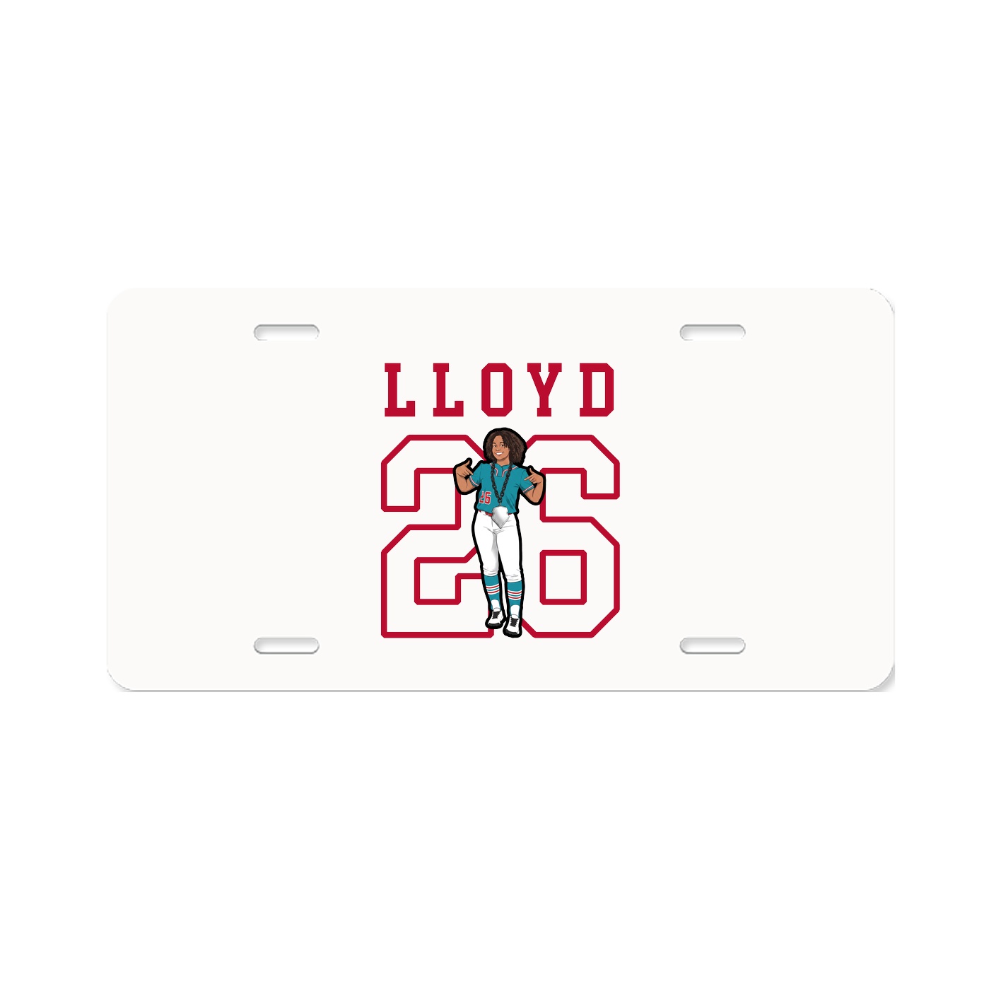 License Plate — Shirsey in Classic
