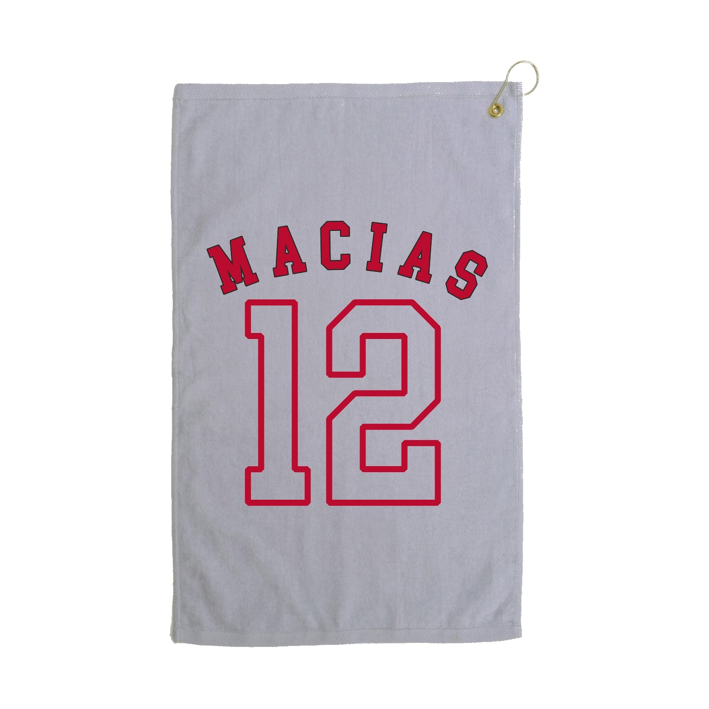 Golf Towel — Shirsey Arch in Grey