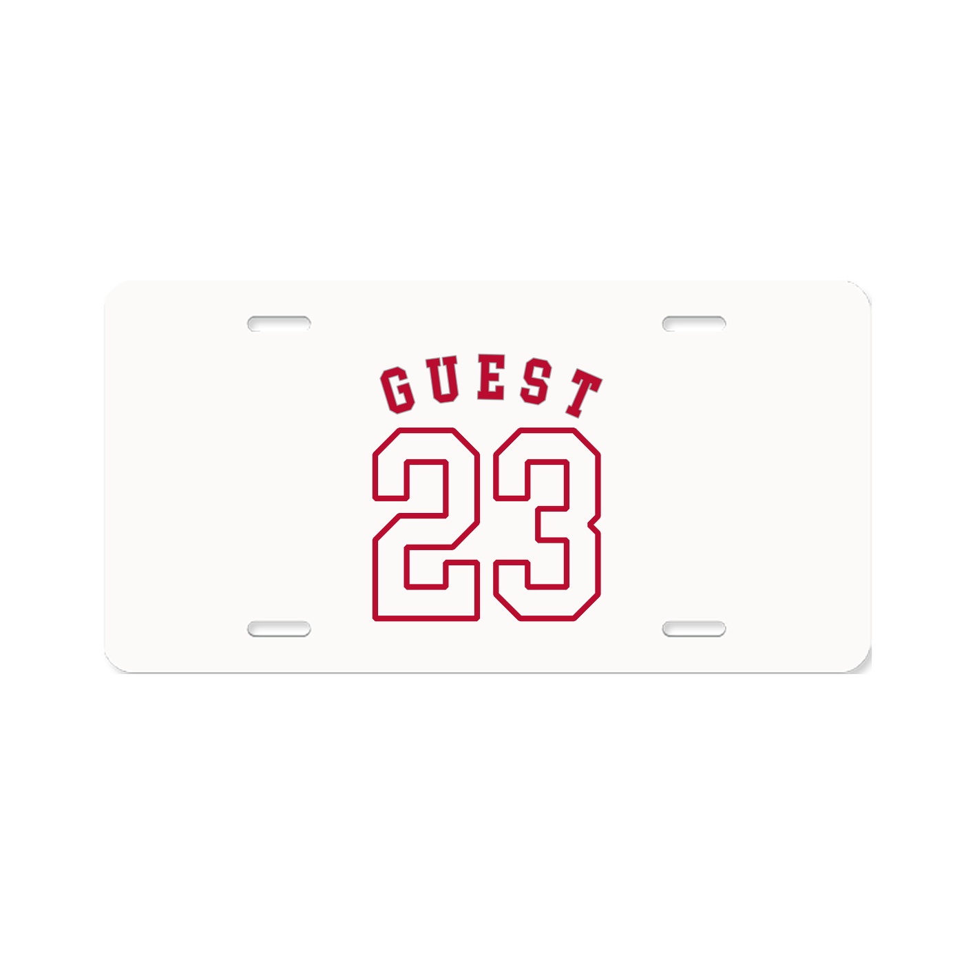 License Plate — Shirsey Arch in Classic