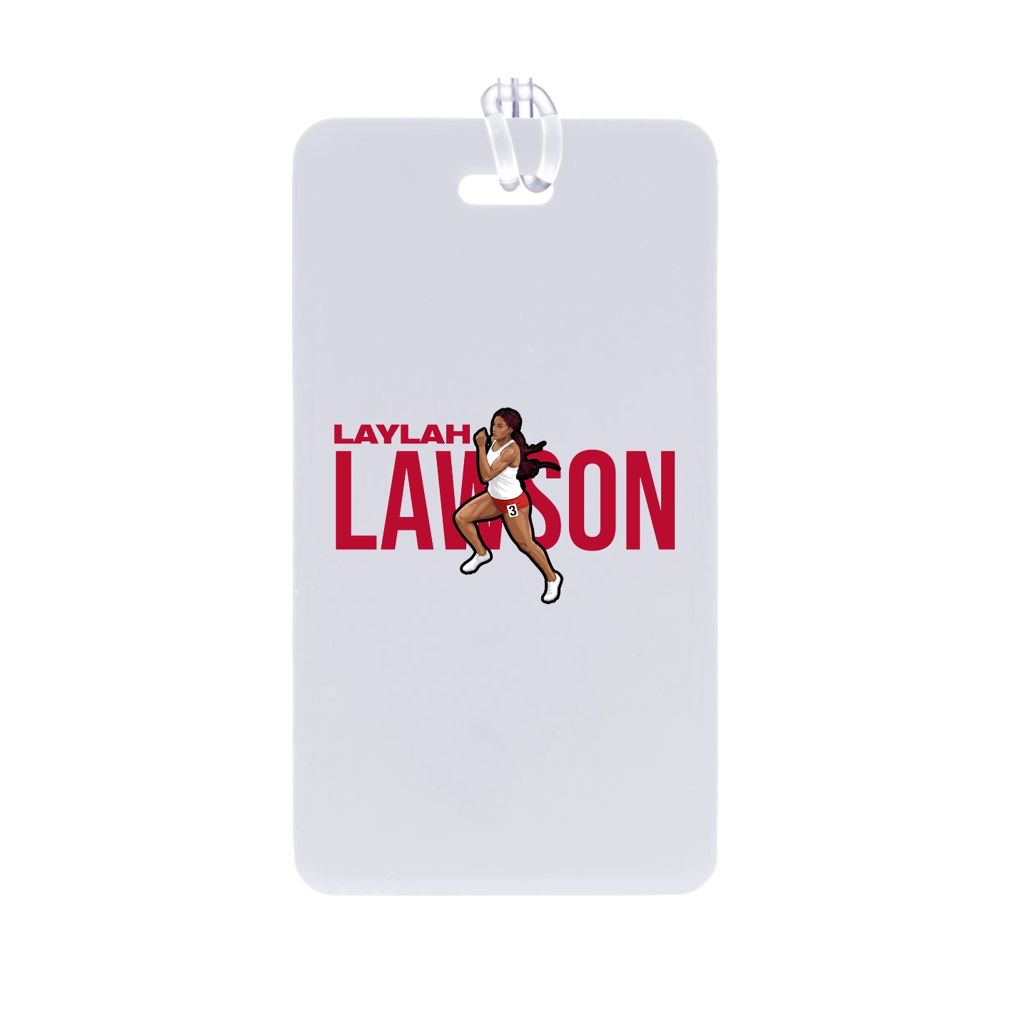 Bag Tag — Player Name in Classic