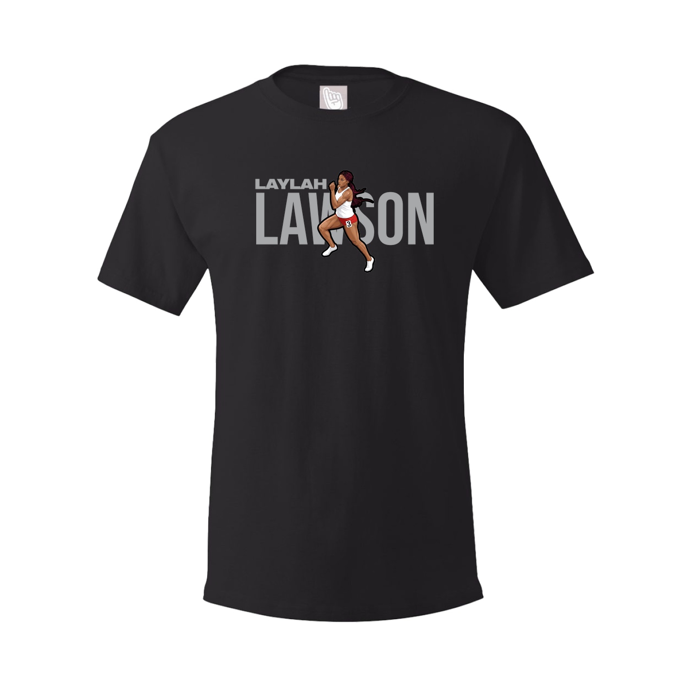 Youth Tee — Player Name in Black