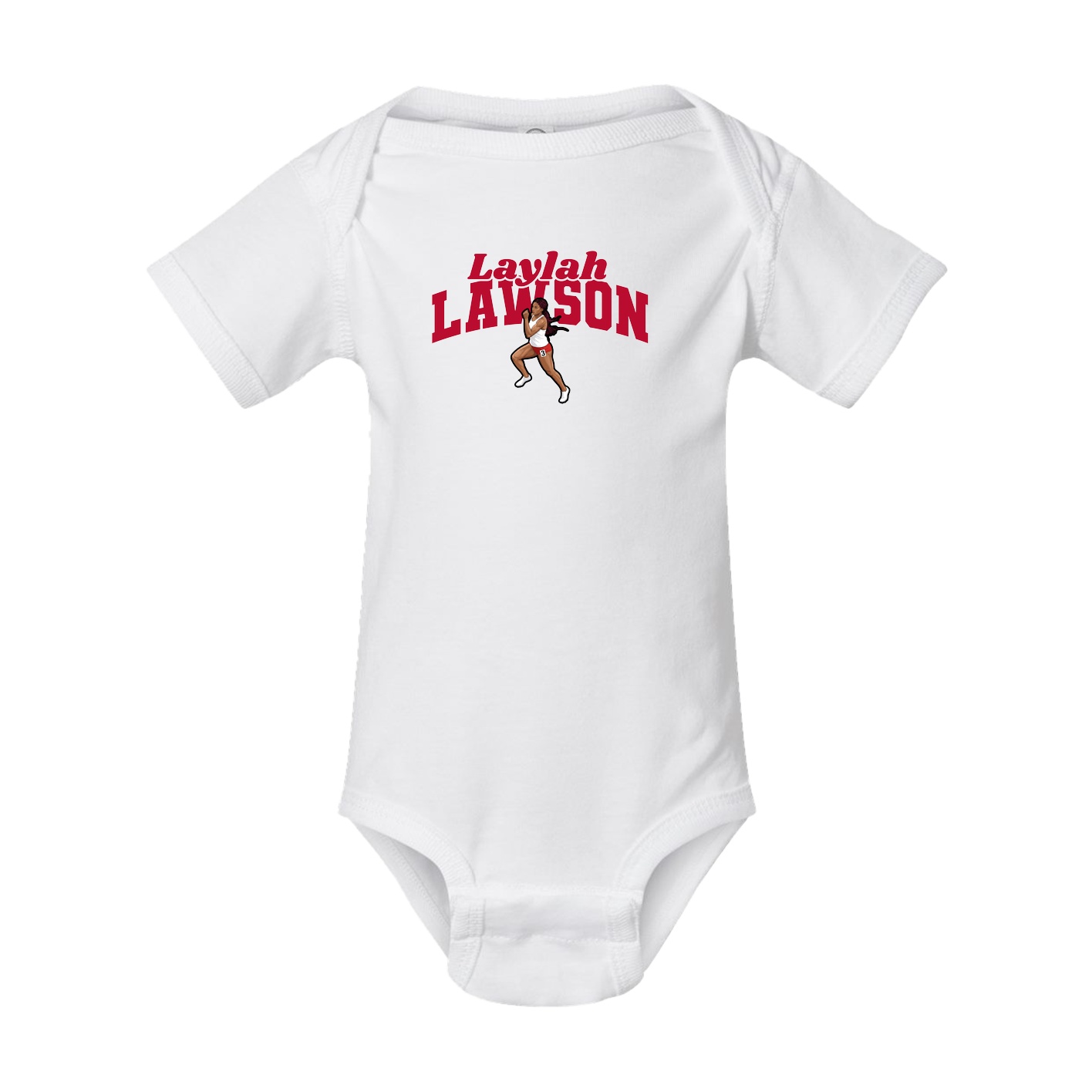 Baby Onesie — Signature Arch in White