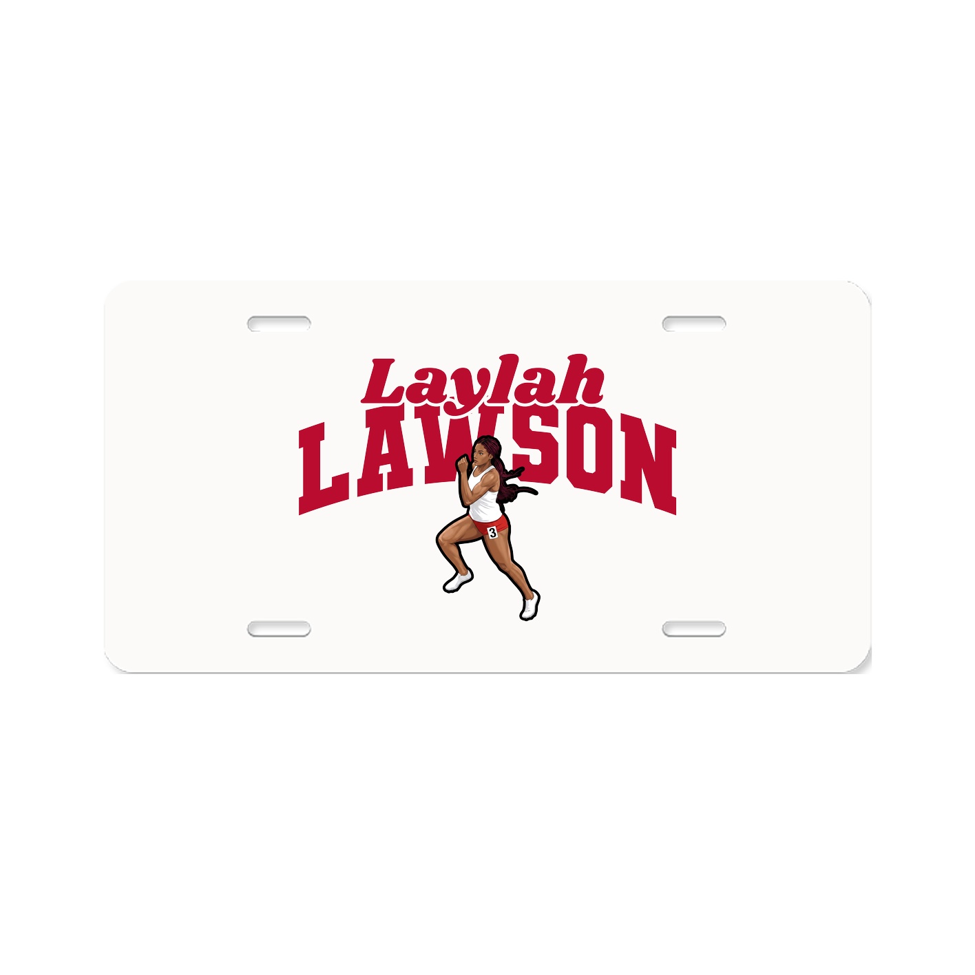 License Plate — Signature Arch in Classic