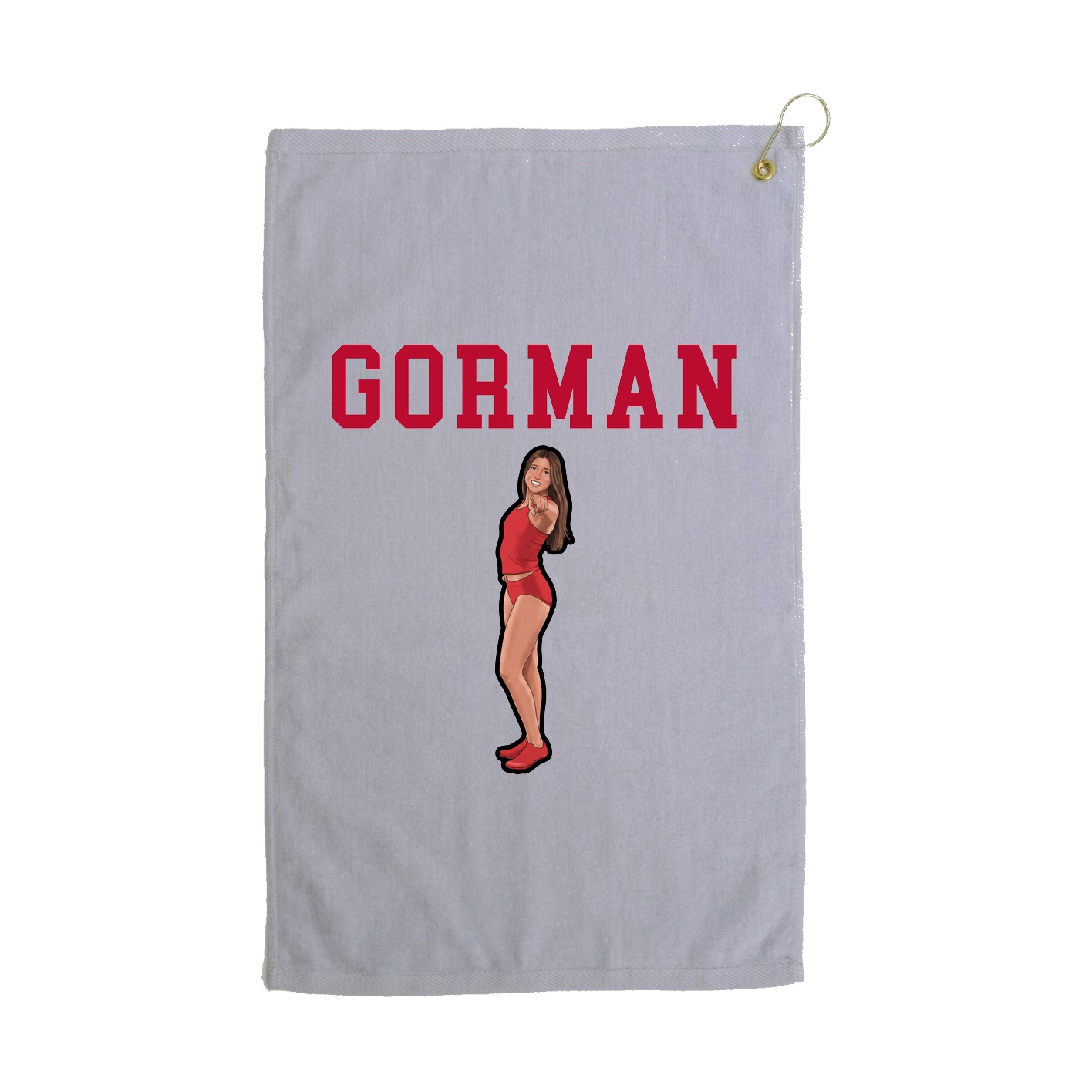 Golf Towel — Shirsey in Grey