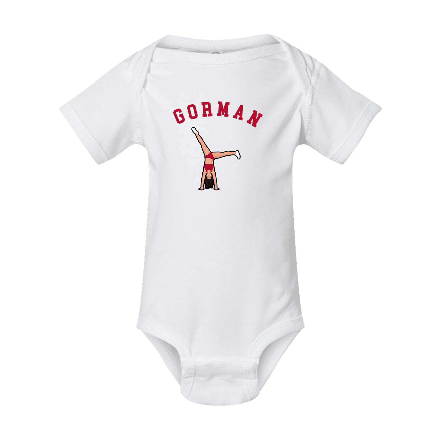 Baby Onesie — Shirsey Arch in White