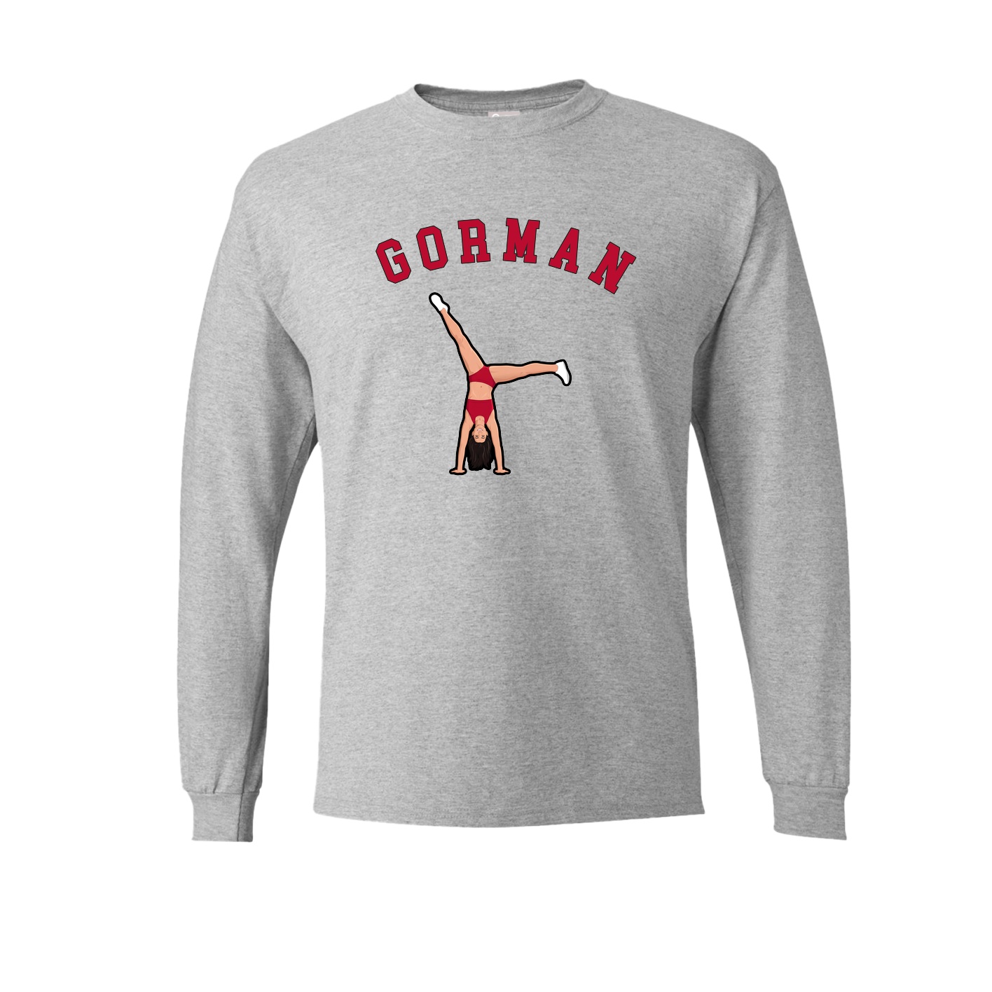 Long Sleeve Tee — Shirsey Arch in Grey